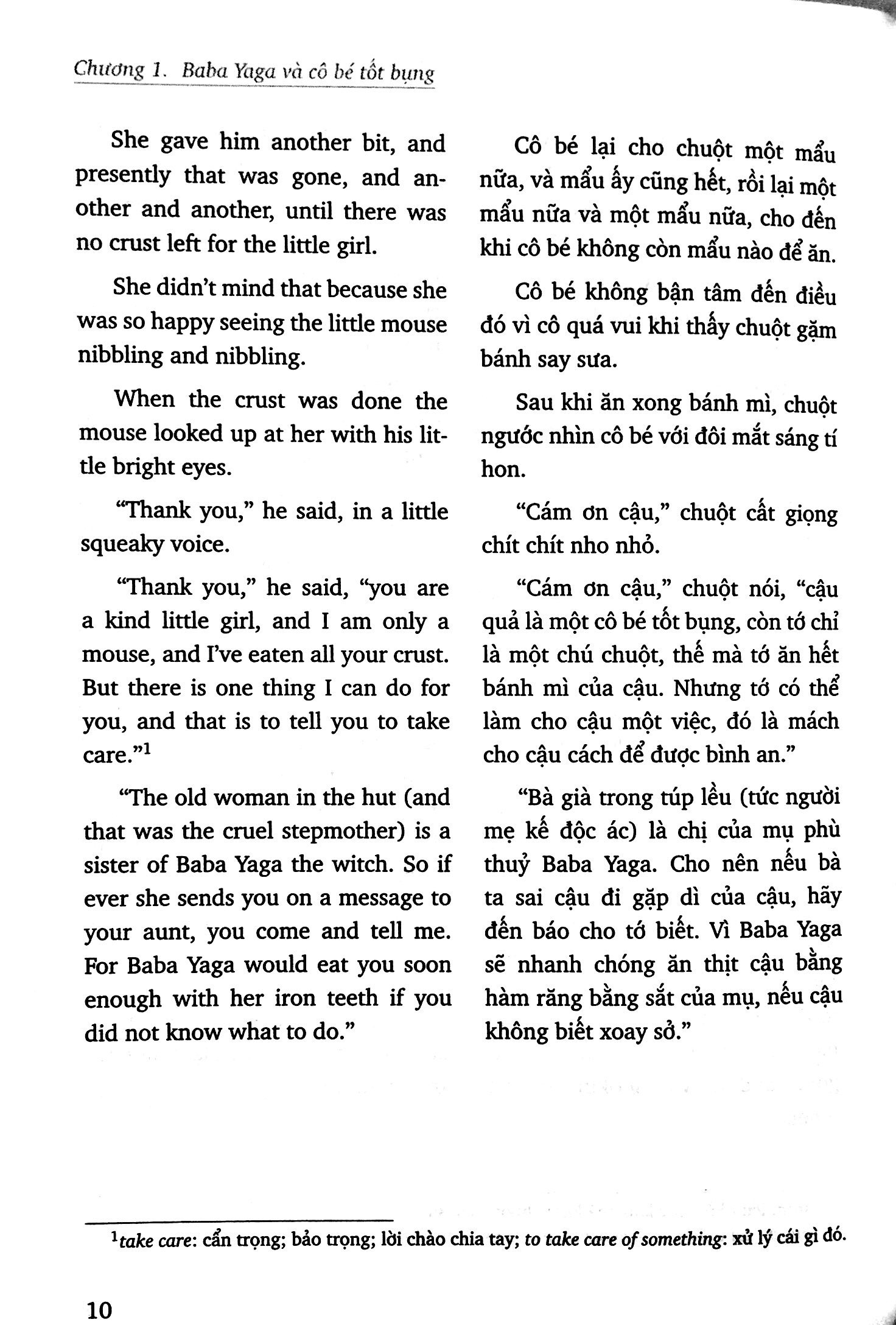 tập truyện cổ tích dân gian nga - mụ phù thủy baba yaga - song ngữ anh-việt (tái bản 2023) - Ảnh 6