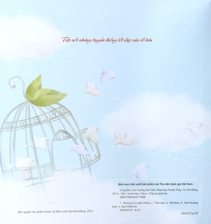 tập tục quê em - cúng rằm (tái bản 2022) - Ảnh 5