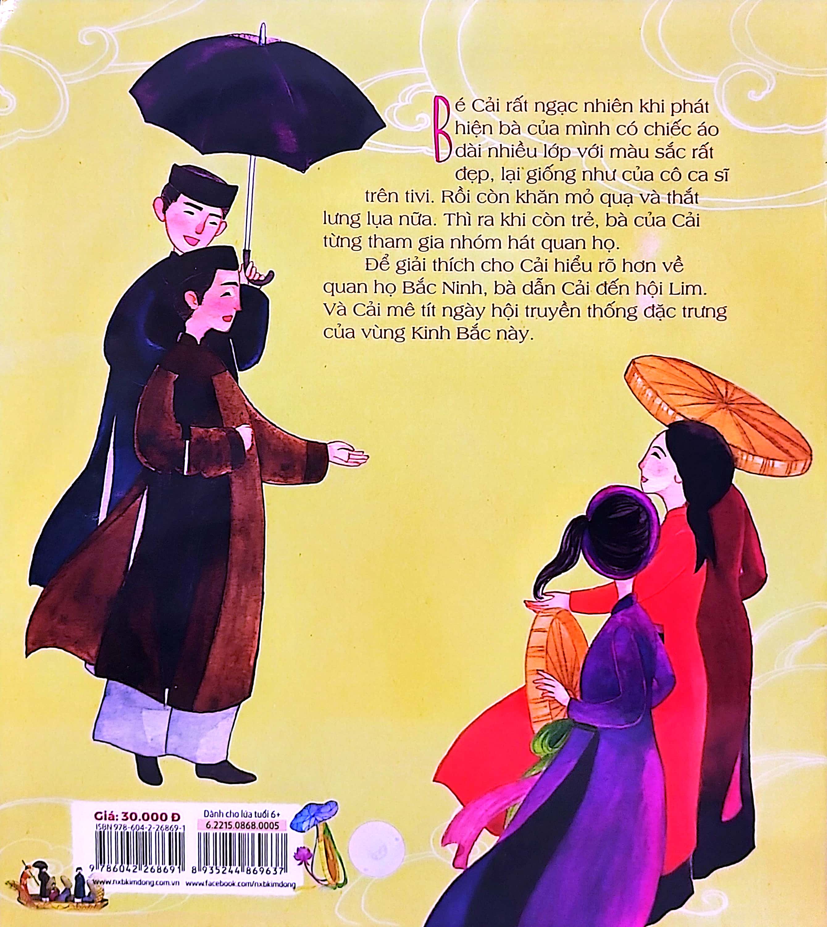 tập tục quê em - làng quan họ (tái bản 2022) - Ảnh 7