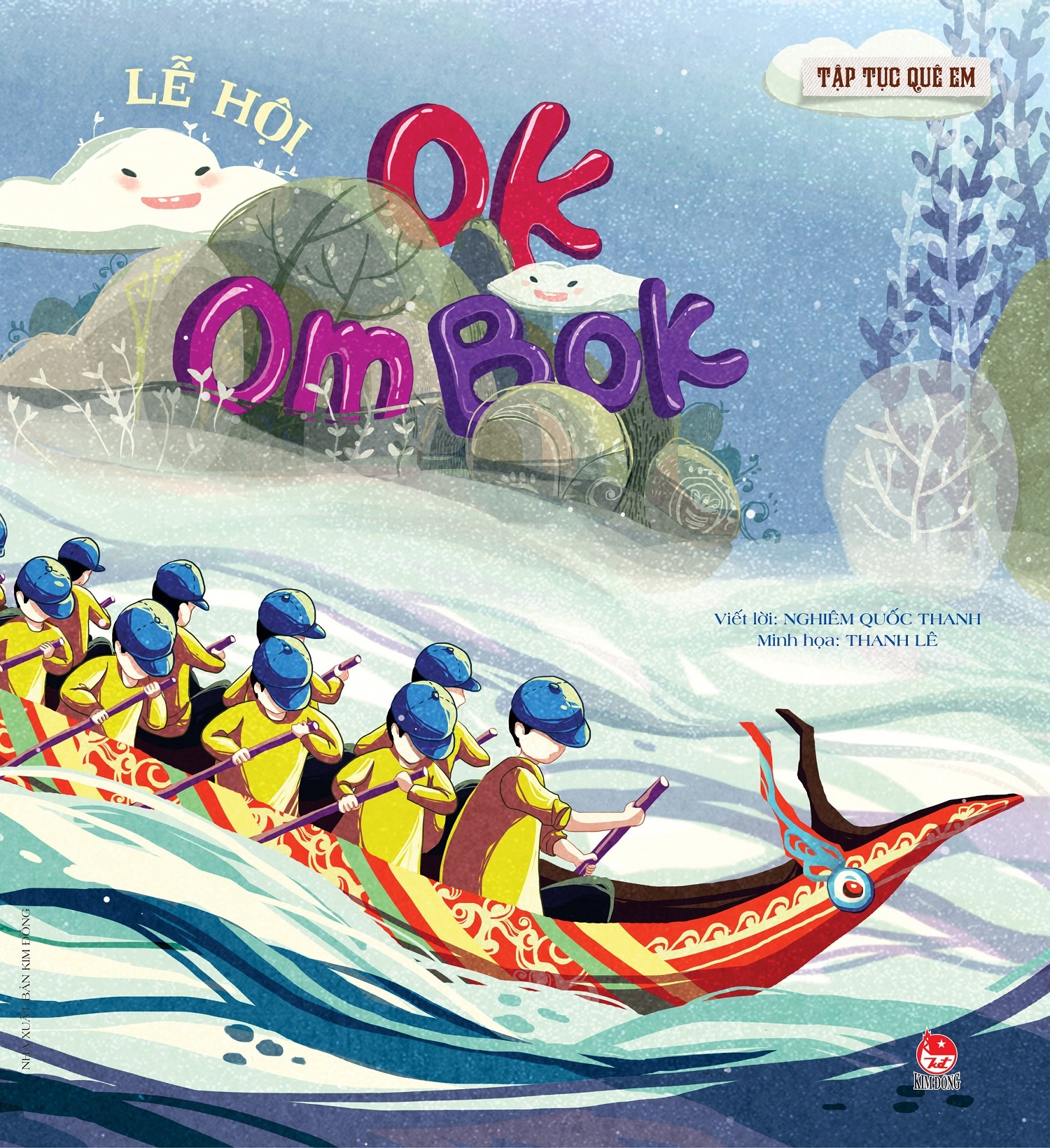 tập tục quê em - lễ hội ok om bok (tái bản 2022) - Ảnh 2