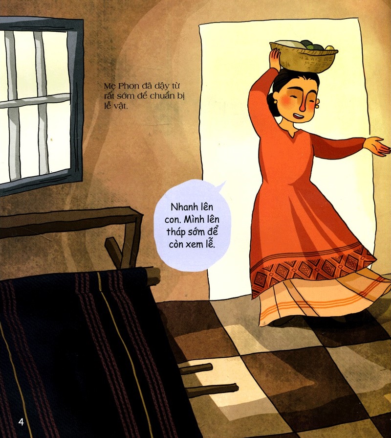 tập tục quê em - lễ hội ok om bok (tái bản 2022) - Ảnh 4