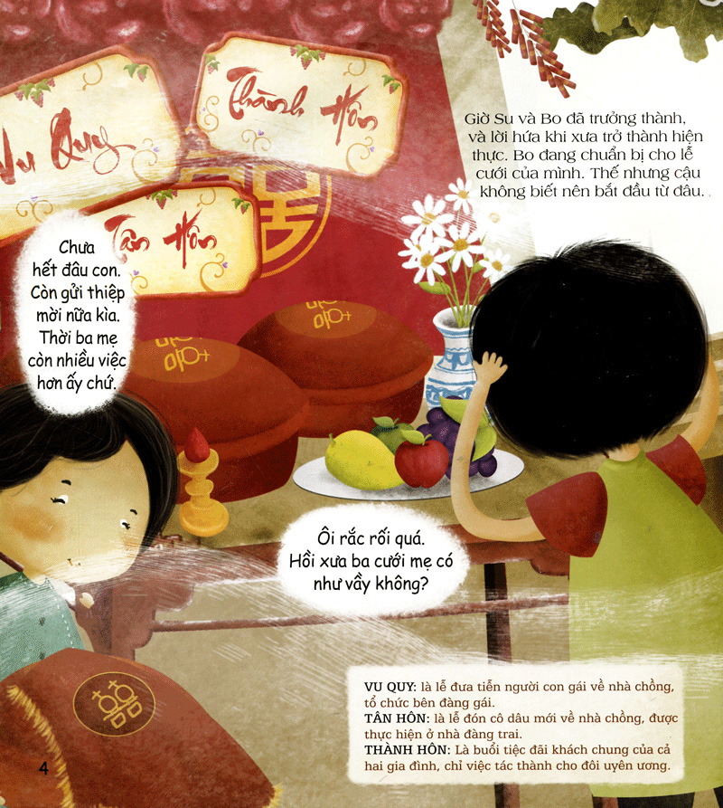 tập tục quê em - phong tục cưới hỏi (tái bản 2022) - Ảnh 6