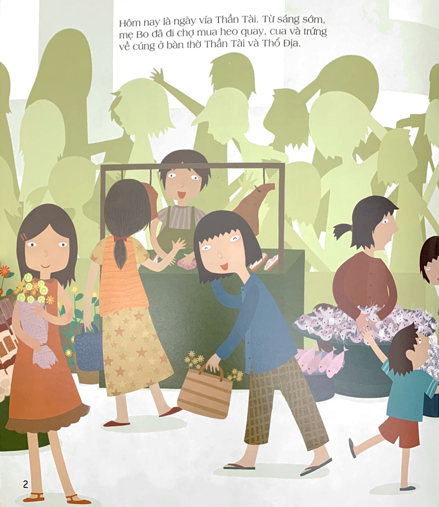 tập tục quê em - thần tài - thổ địa (tái bản 2022) - Ảnh 4
