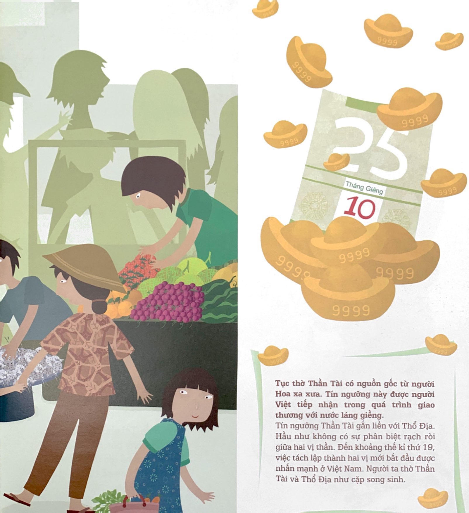tập tục quê em - thần tài - thổ địa (tái bản 2022) - Ảnh 5