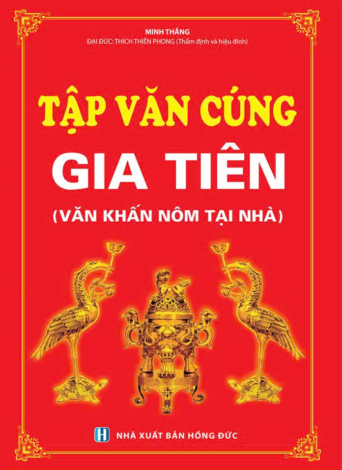 Tập Văn Cúng Gia Tiên (Văn Khấn Nôm Tại Nhà) (Tái Bản 2026) - Ảnh 2