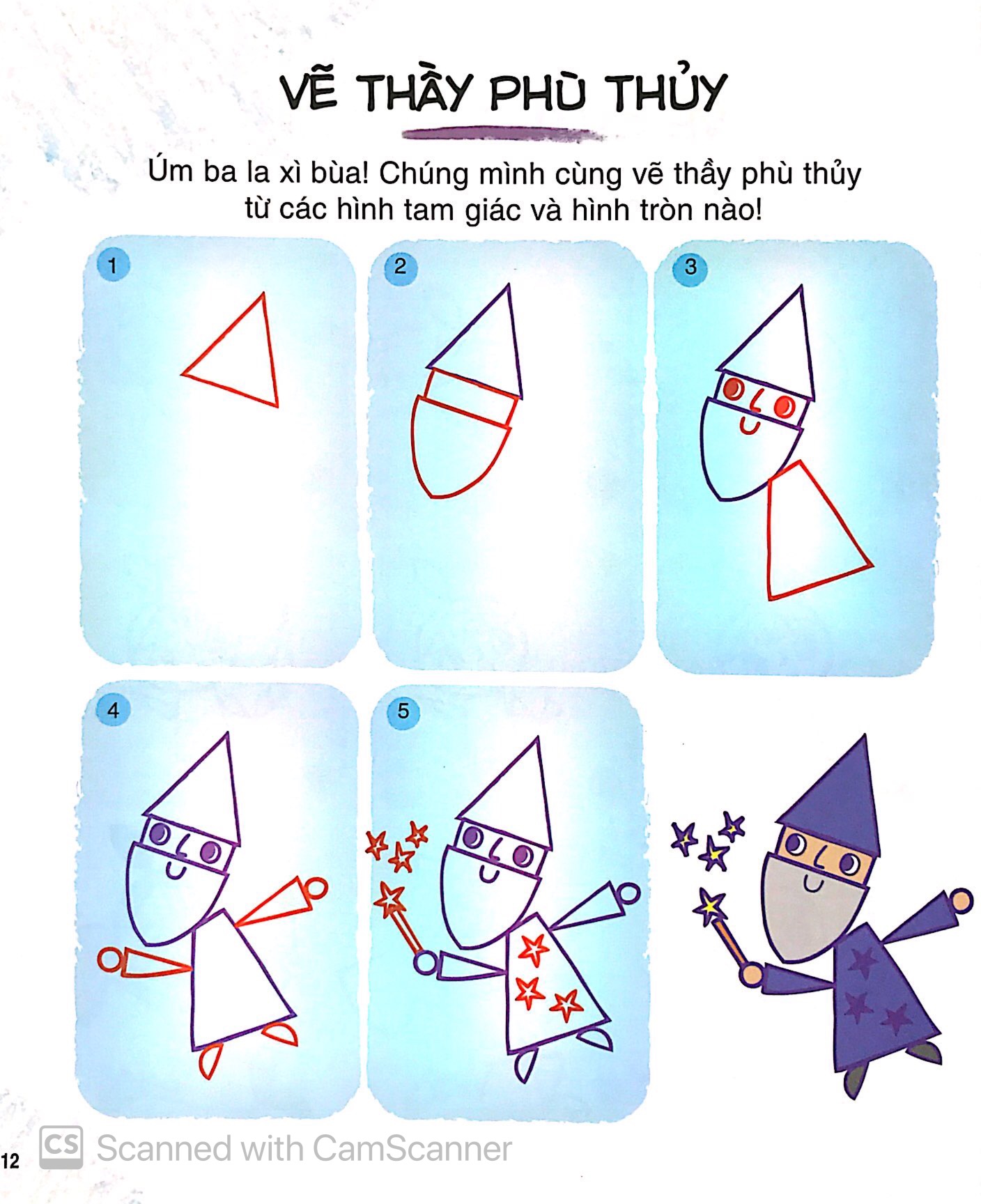 tập vẽ cùng các hình khối đơn giản - phát triển khả năng sáng tạo cho trẻ - Ảnh 10