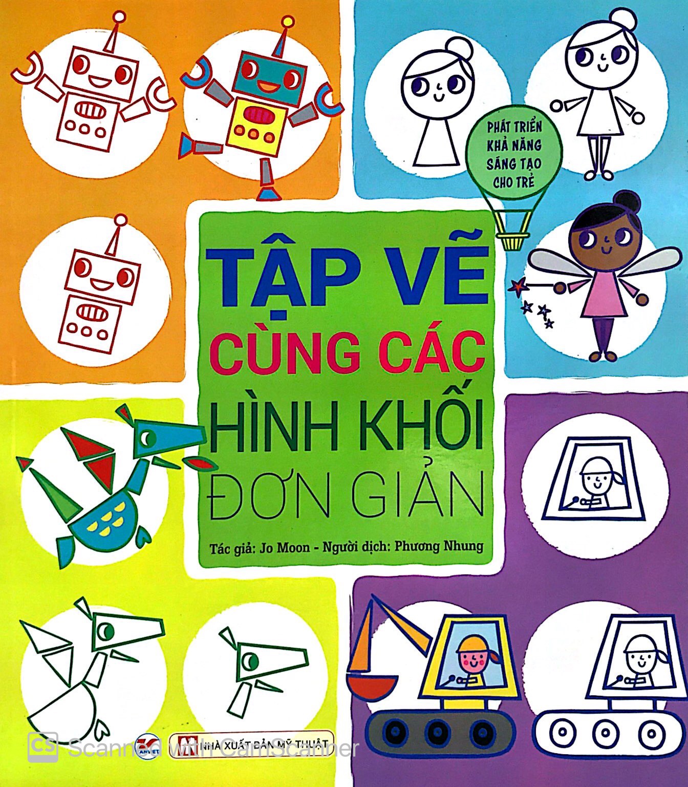 tập vẽ cùng các hình khối đơn giản - phát triển khả năng sáng tạo cho trẻ - Ảnh 2