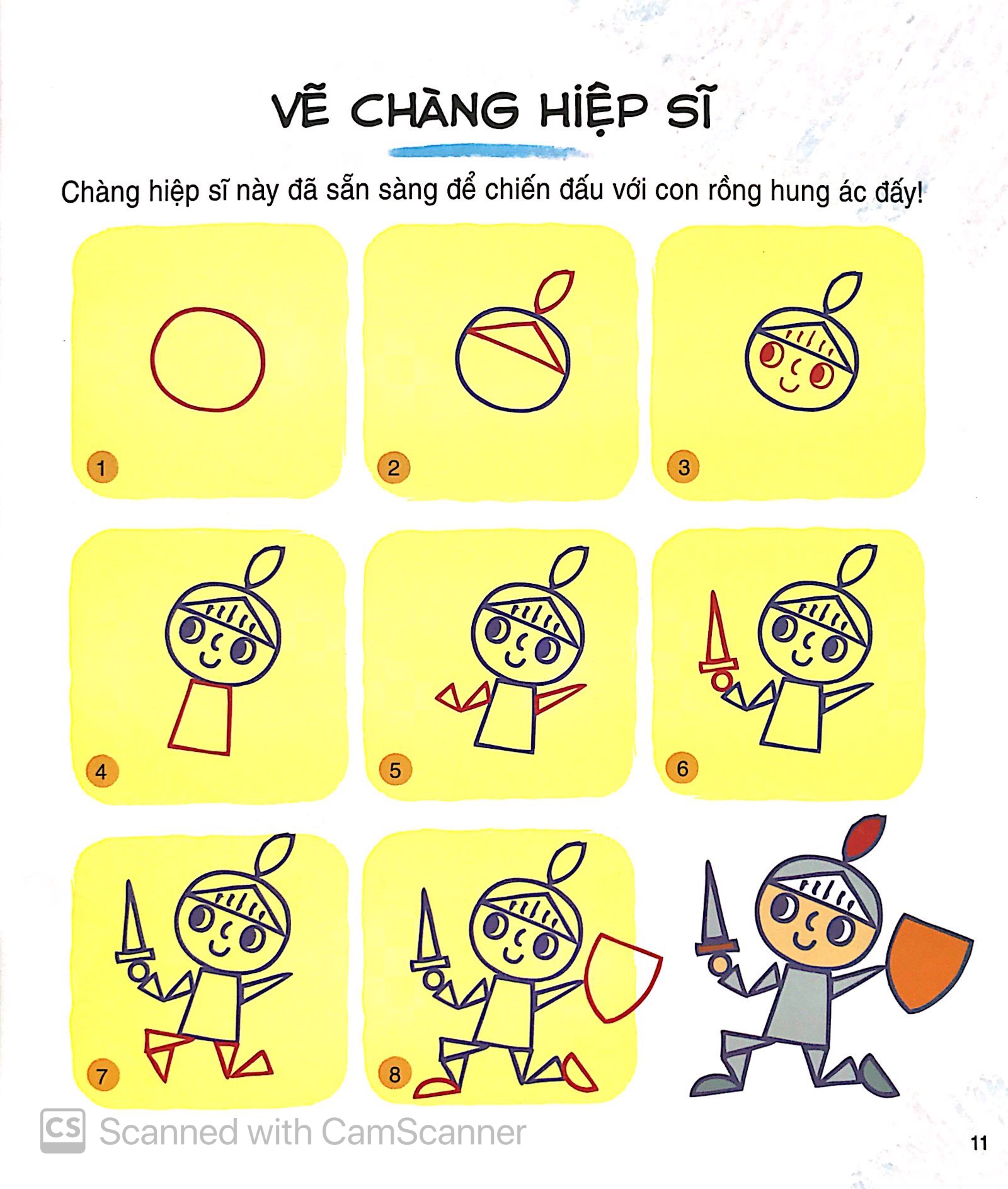 tập vẽ cùng các hình khối đơn giản - phát triển khả năng sáng tạo cho trẻ - Ảnh 9