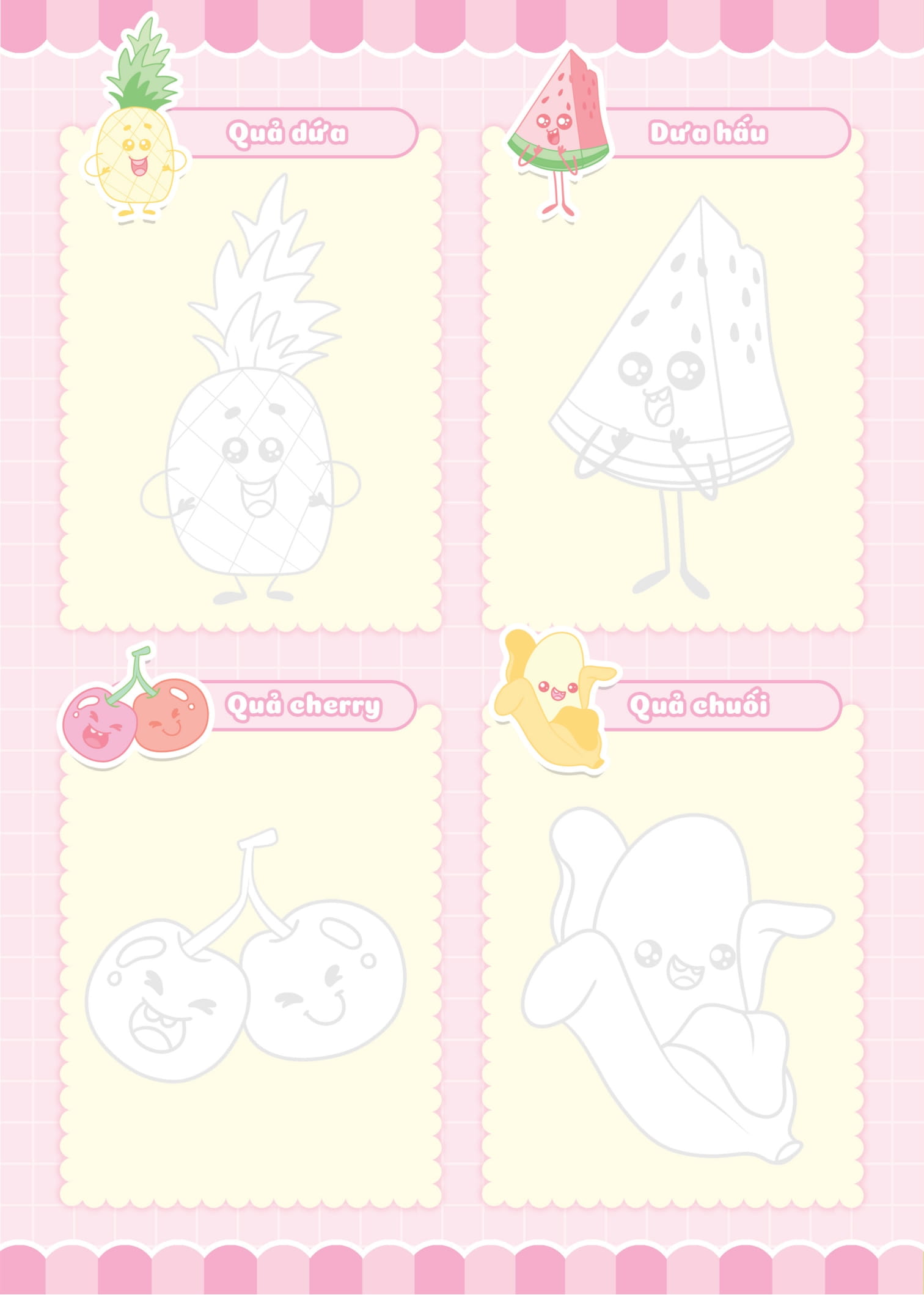 tập vẽ theo nét - khu vườn rau củ - Ảnh 2