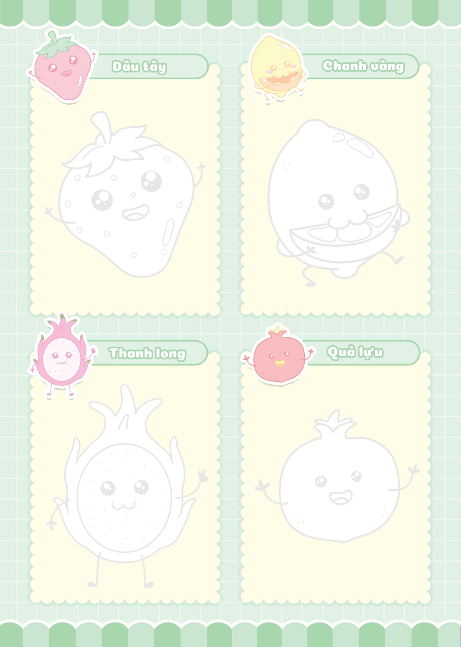 tập vẽ theo nét - khu vườn rau củ - Ảnh 5