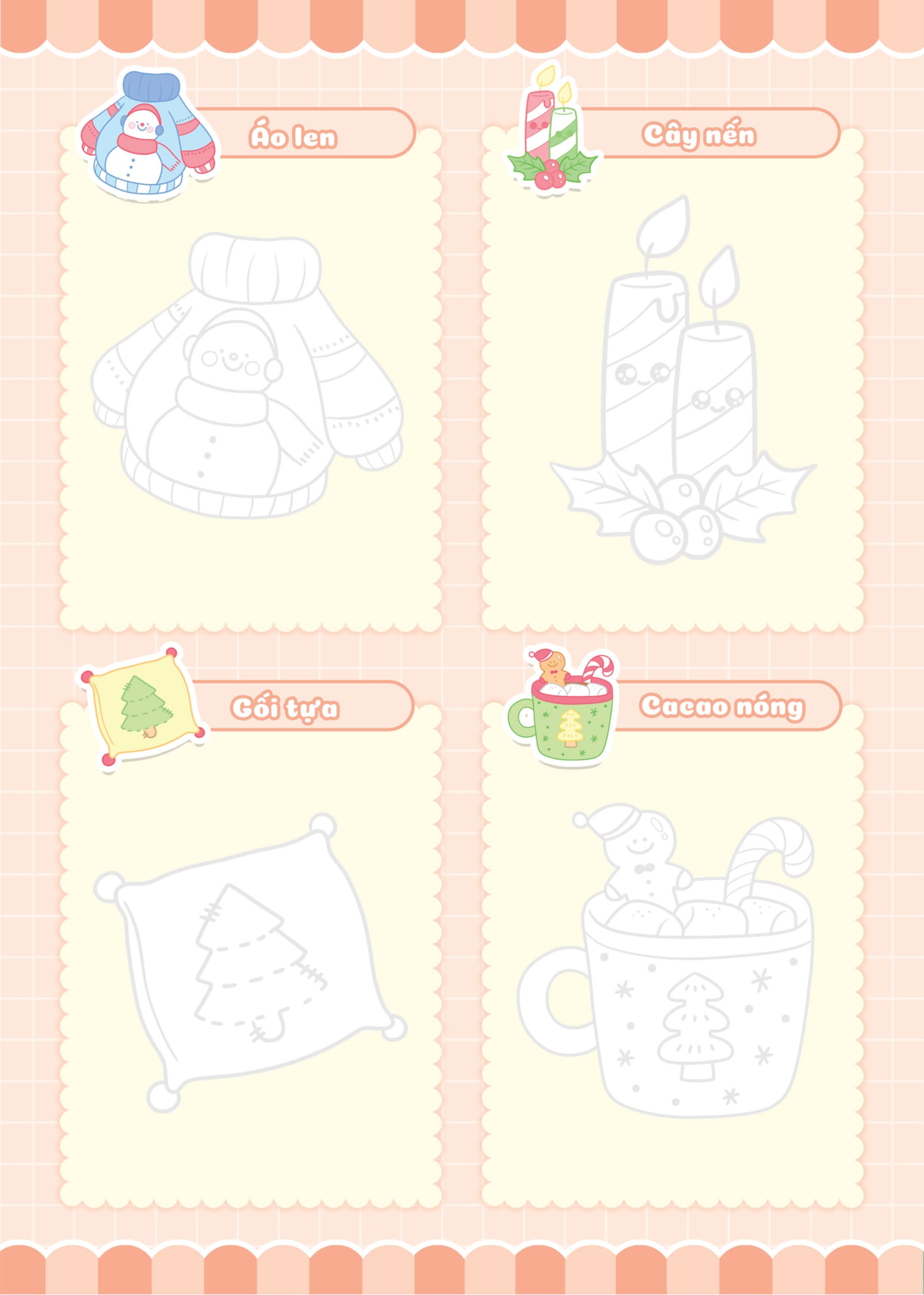 tập vẽ theo nét - lễ hội vui vẻ - Ảnh 4