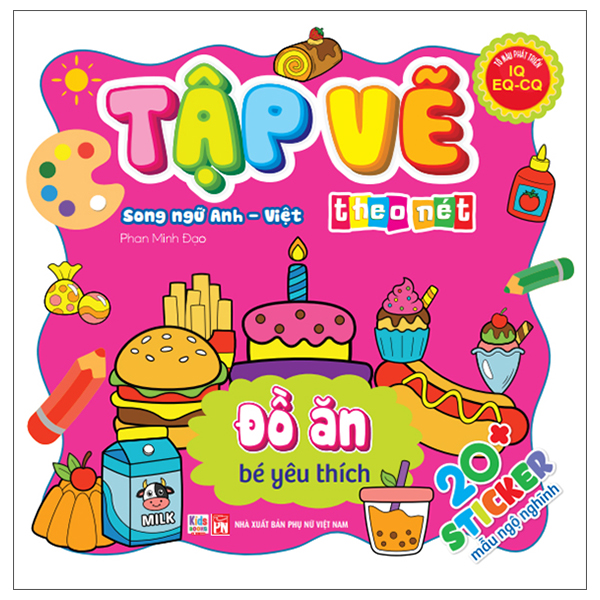 Tập Vẽ Theo Nét - Những Con Vật Đáng Yêu - Song Ngữ Anh-Việt - Ảnh 4