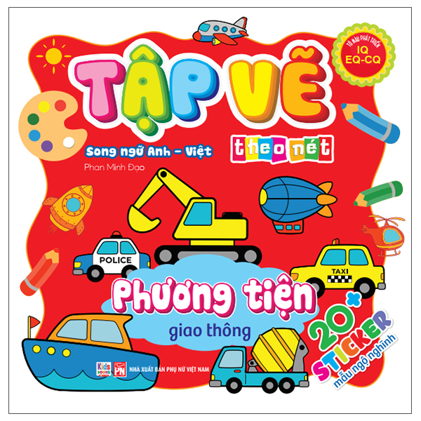 Tập Vẽ Theo Nét - Những Con Vật Đáng Yêu - Song Ngữ Anh-Việt - Ảnh 5