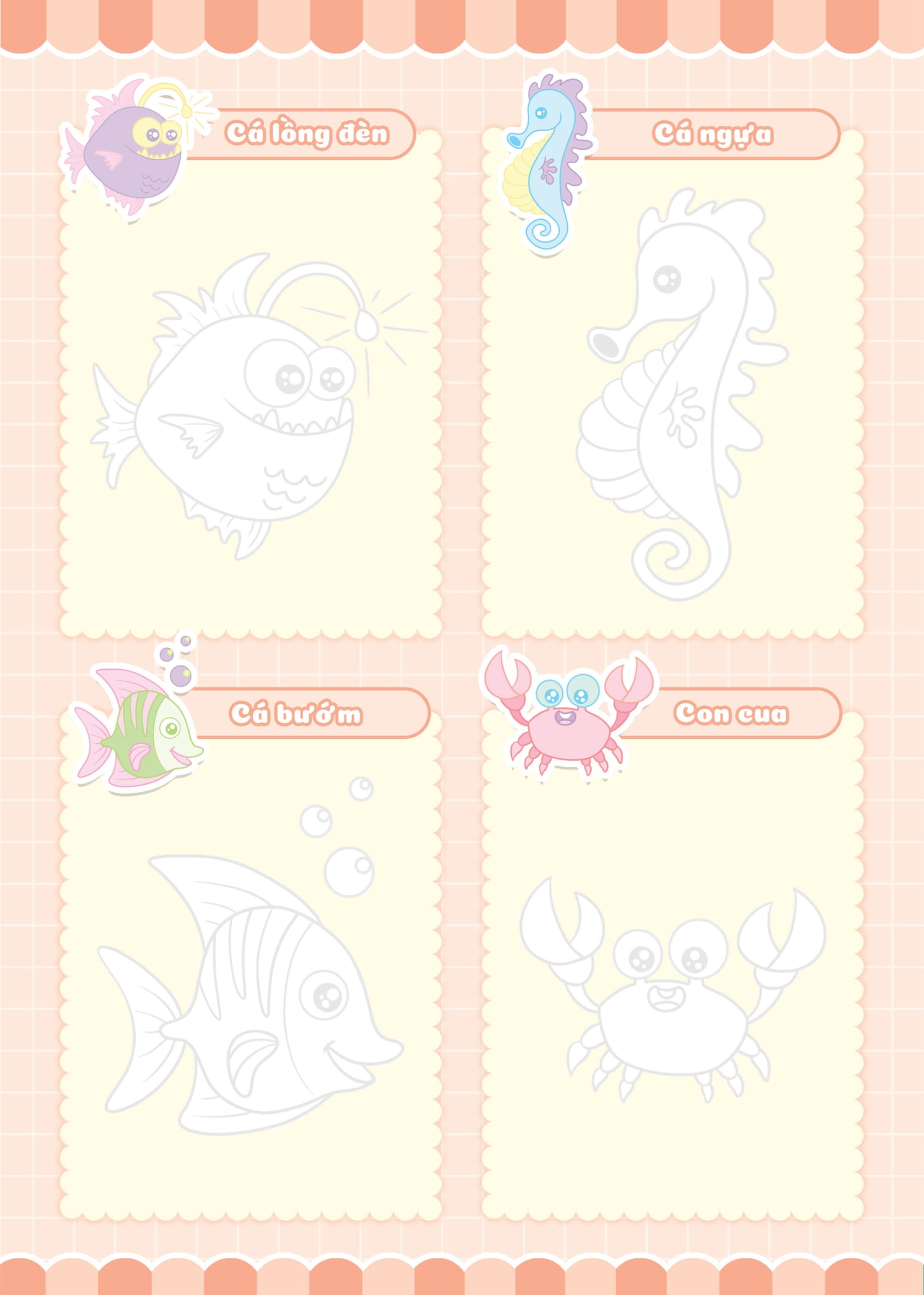 tập vẽ theo nét - thế giới đại dương - Ảnh 2