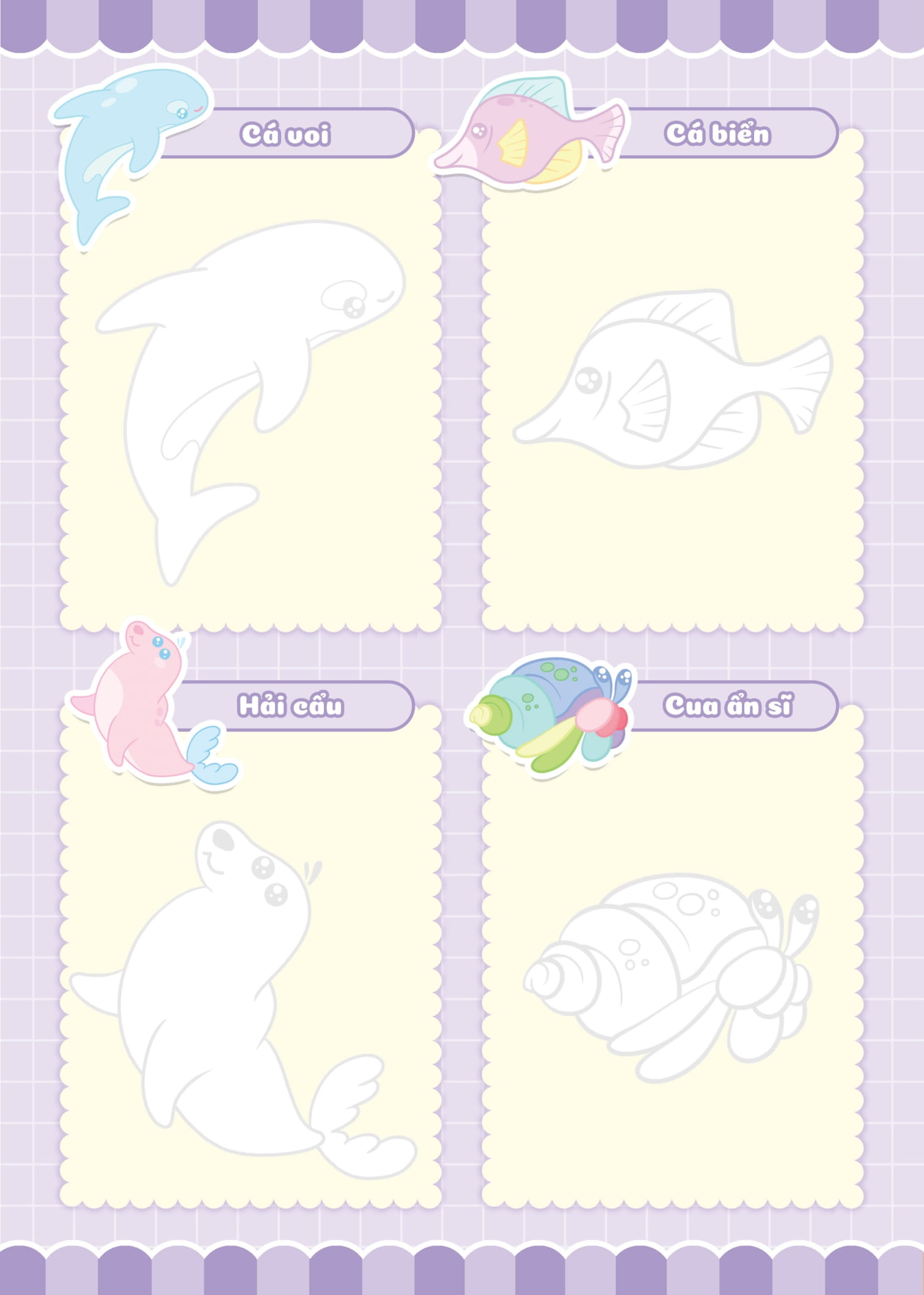 tập vẽ theo nét - thế giới đại dương - Ảnh 5