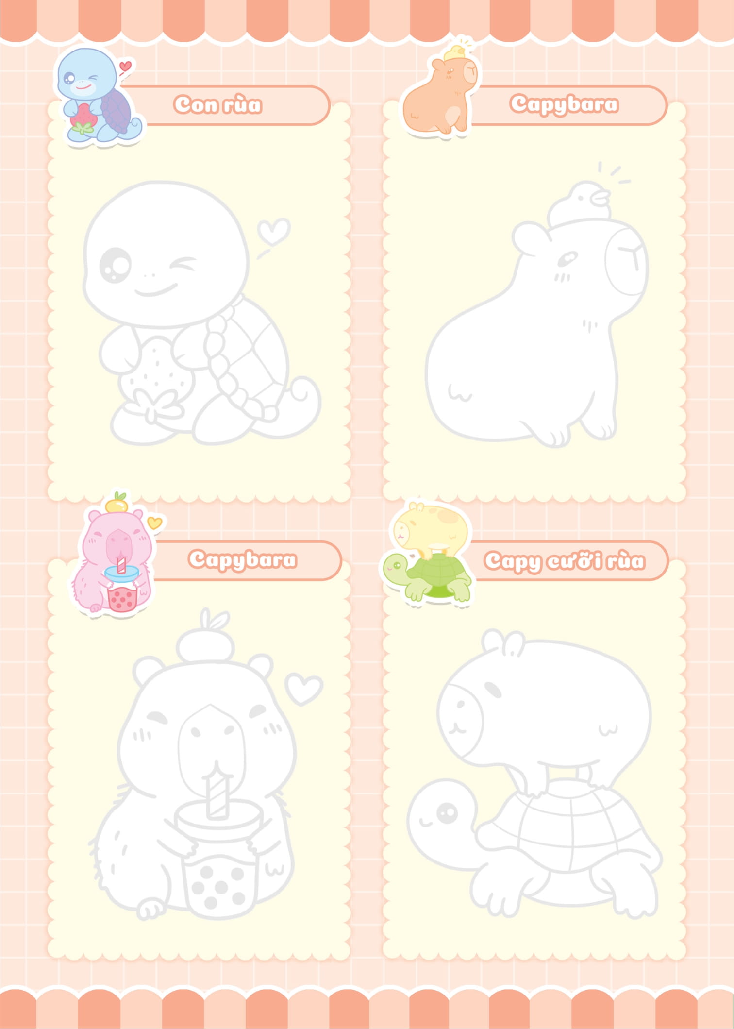 tập vẽ theo nét - vật nuôi đáng yêu - Ảnh 4