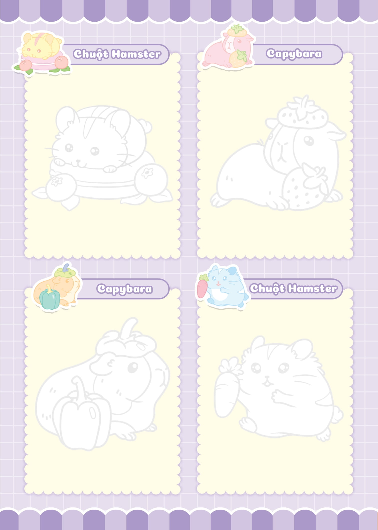 tập vẽ theo nét - vật nuôi đáng yêu - Ảnh 5