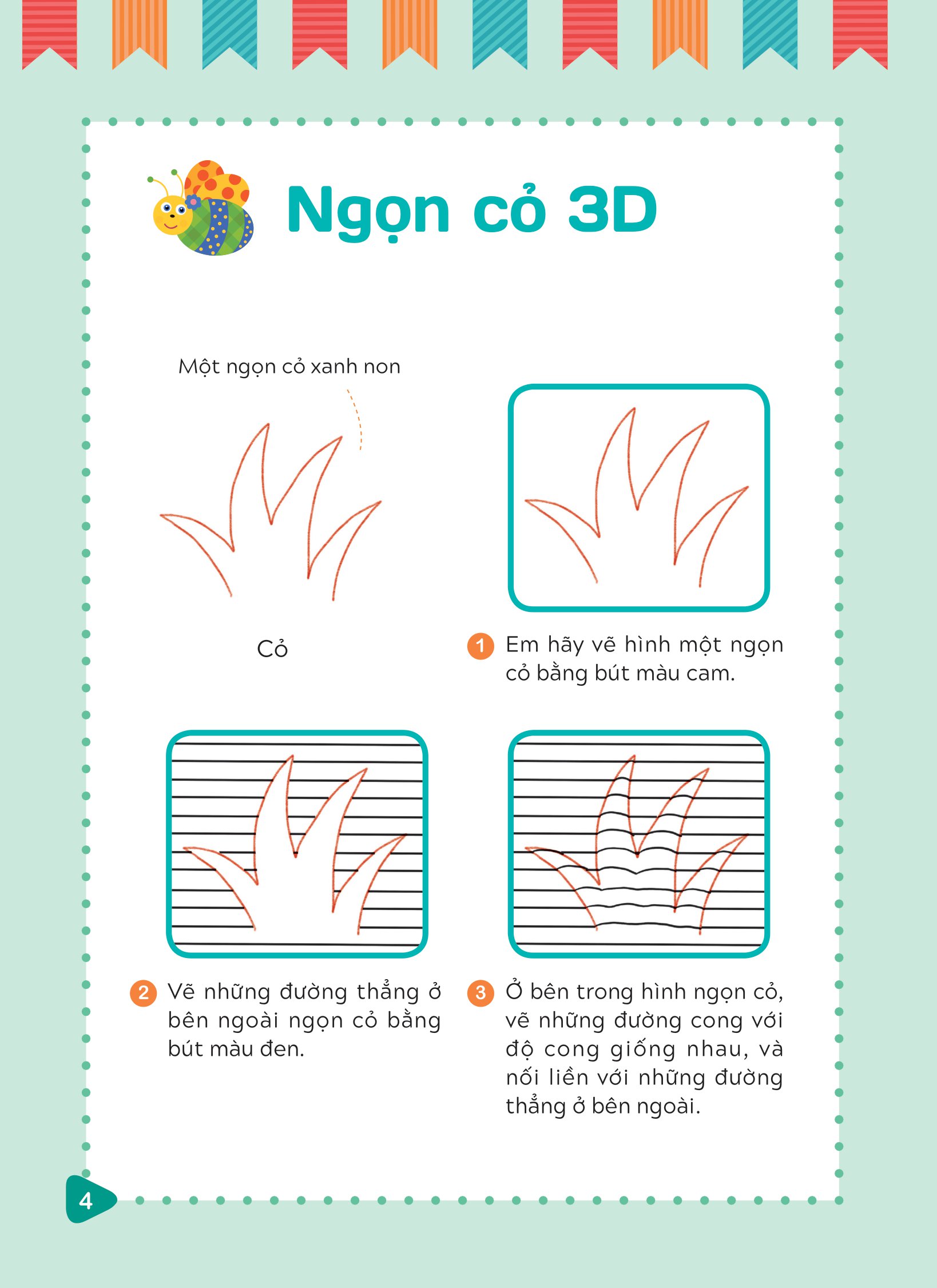 tập vẽ tranh 3d - khơi nguồn sáng tạo - cấp độ 3 - thực vật - Ảnh 3