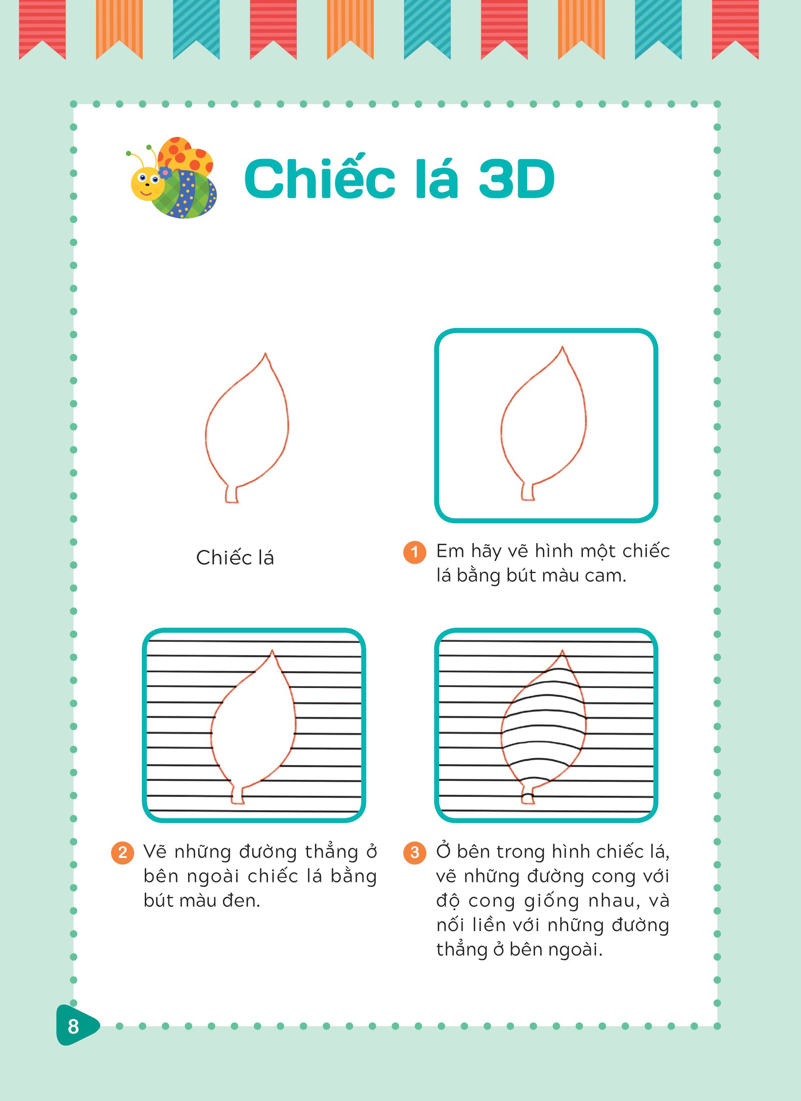 tập vẽ tranh 3d - khơi nguồn sáng tạo - cấp độ 3 - thực vật - Ảnh 7