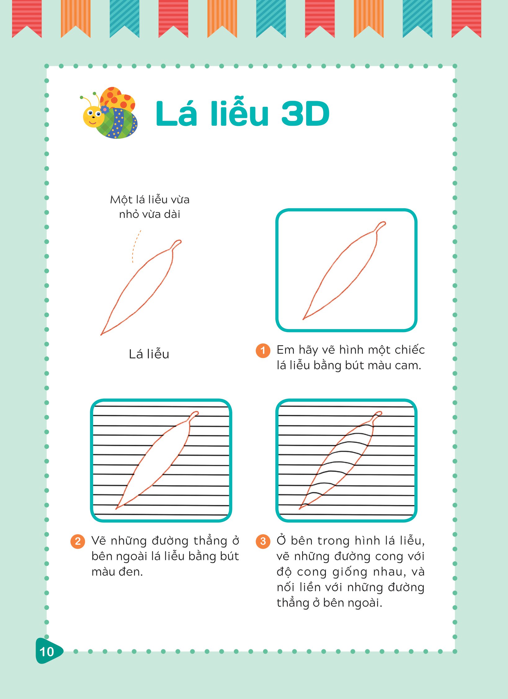 tập vẽ tranh 3d - khơi nguồn sáng tạo - cấp độ 3 - thực vật - Ảnh 9