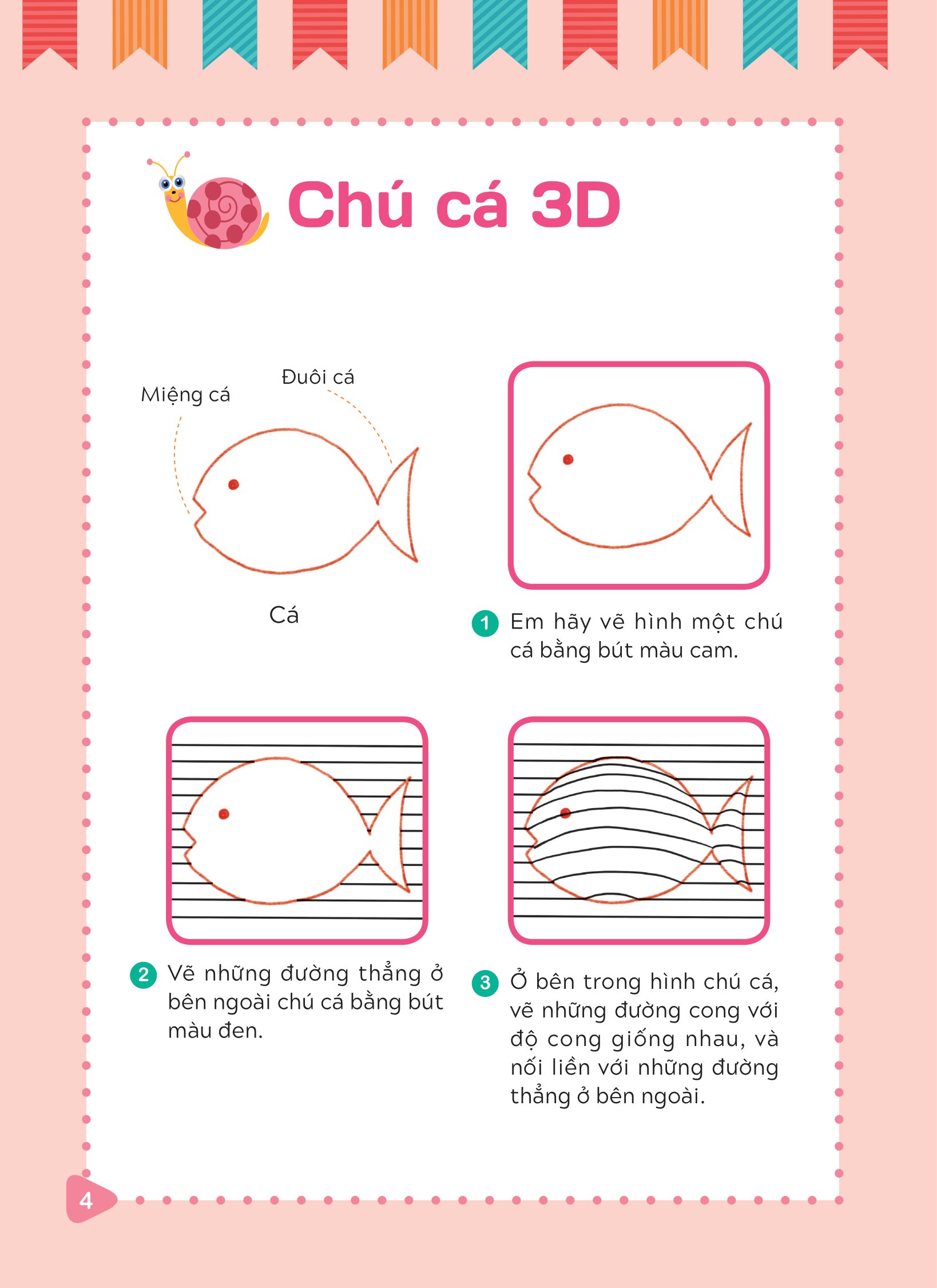 tập vẽ tranh 3d - khơi nguồn sáng tạo - cấp độ 4 - động vật - Ảnh 3