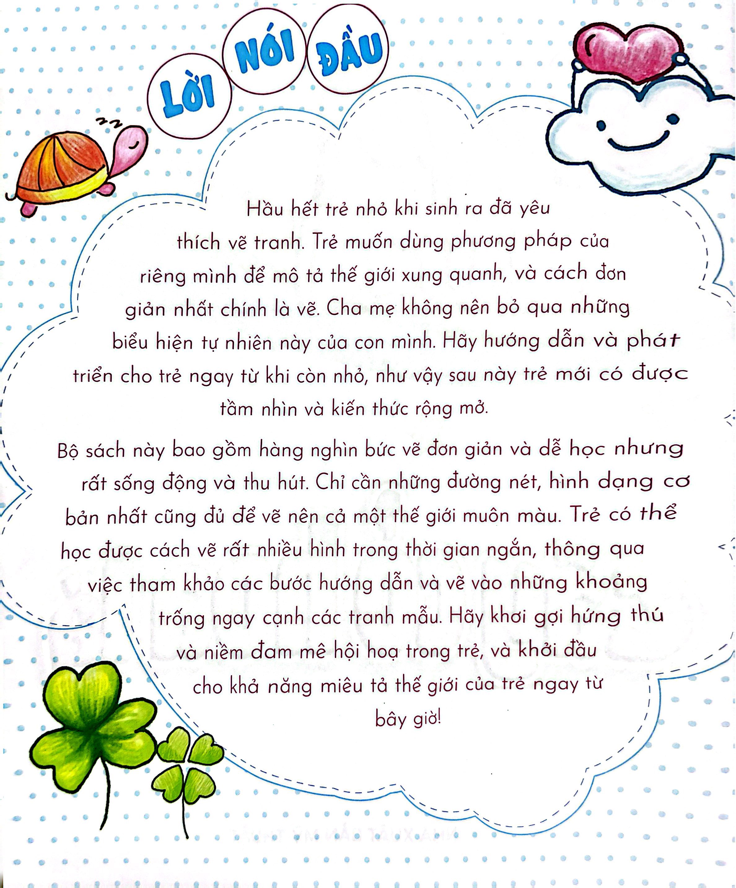 Tập Vẽ Với Chì Màu - Cây Cỏ Hoa Lá - Ảnh 3