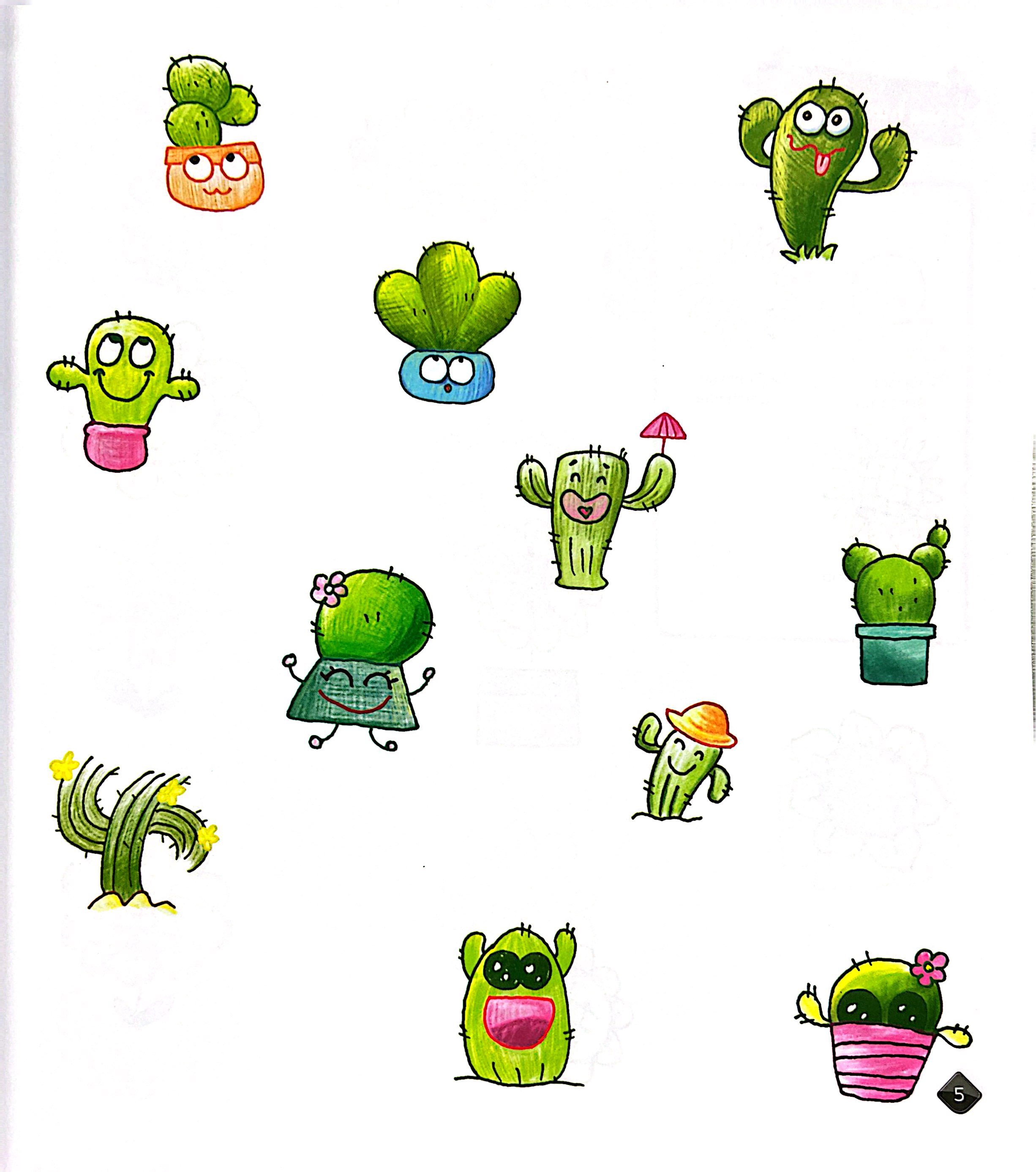 Tập Vẽ Với Chì Màu - Cây Cỏ Hoa Lá - Ảnh 6