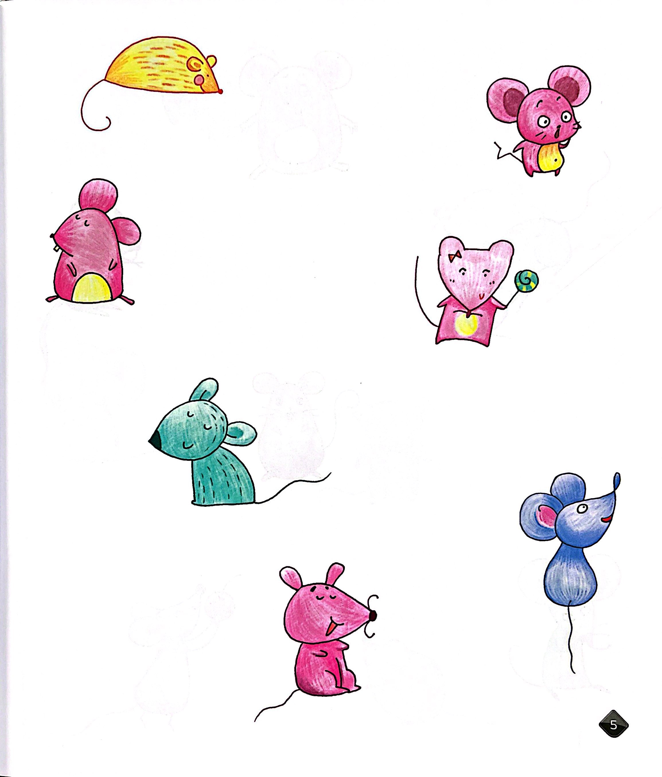 Tập Vẽ Với Chì Màu - Động Vật Kì Thú - Ảnh 6