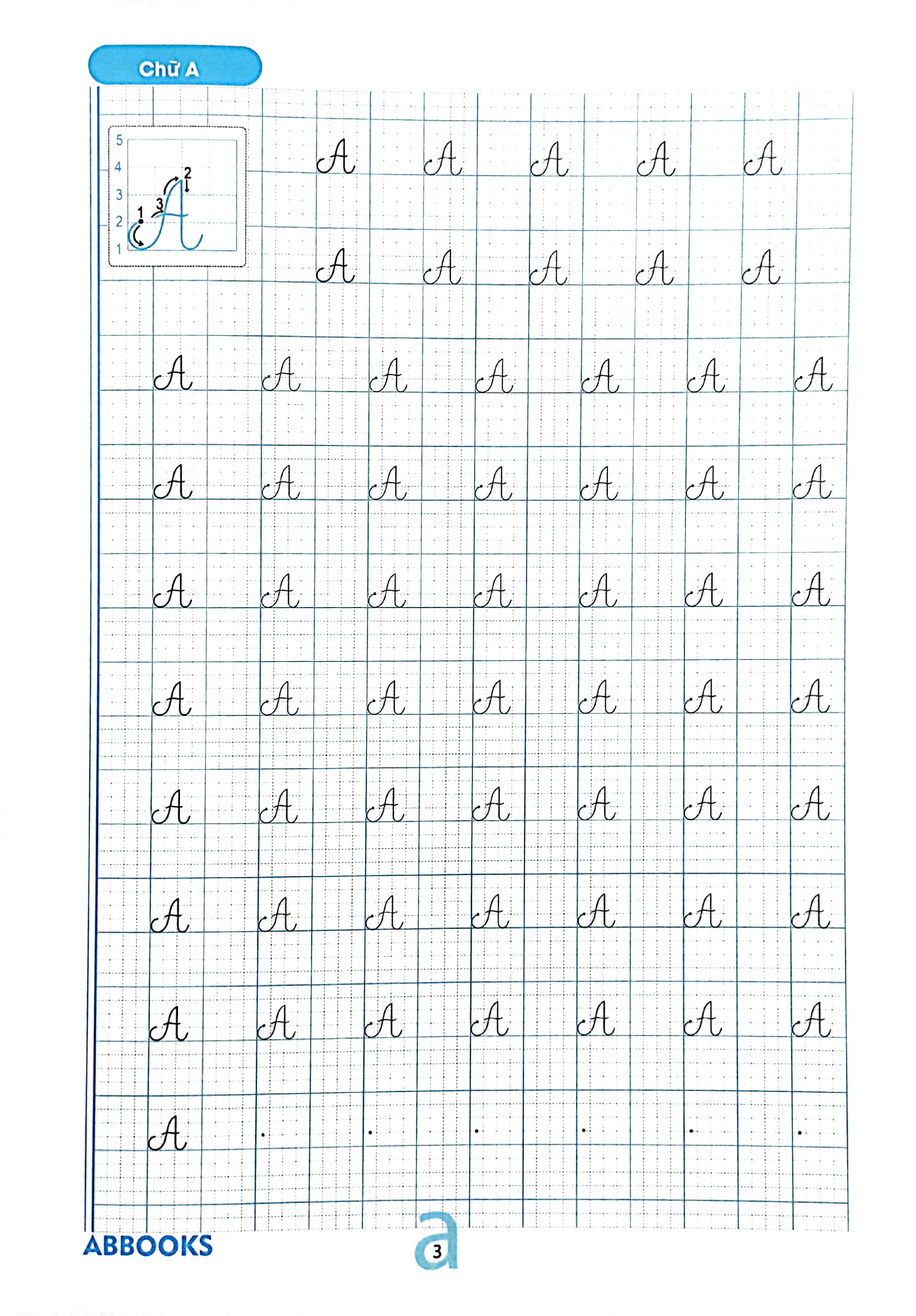 tập viết chữ cái viết hoa - Ảnh 3