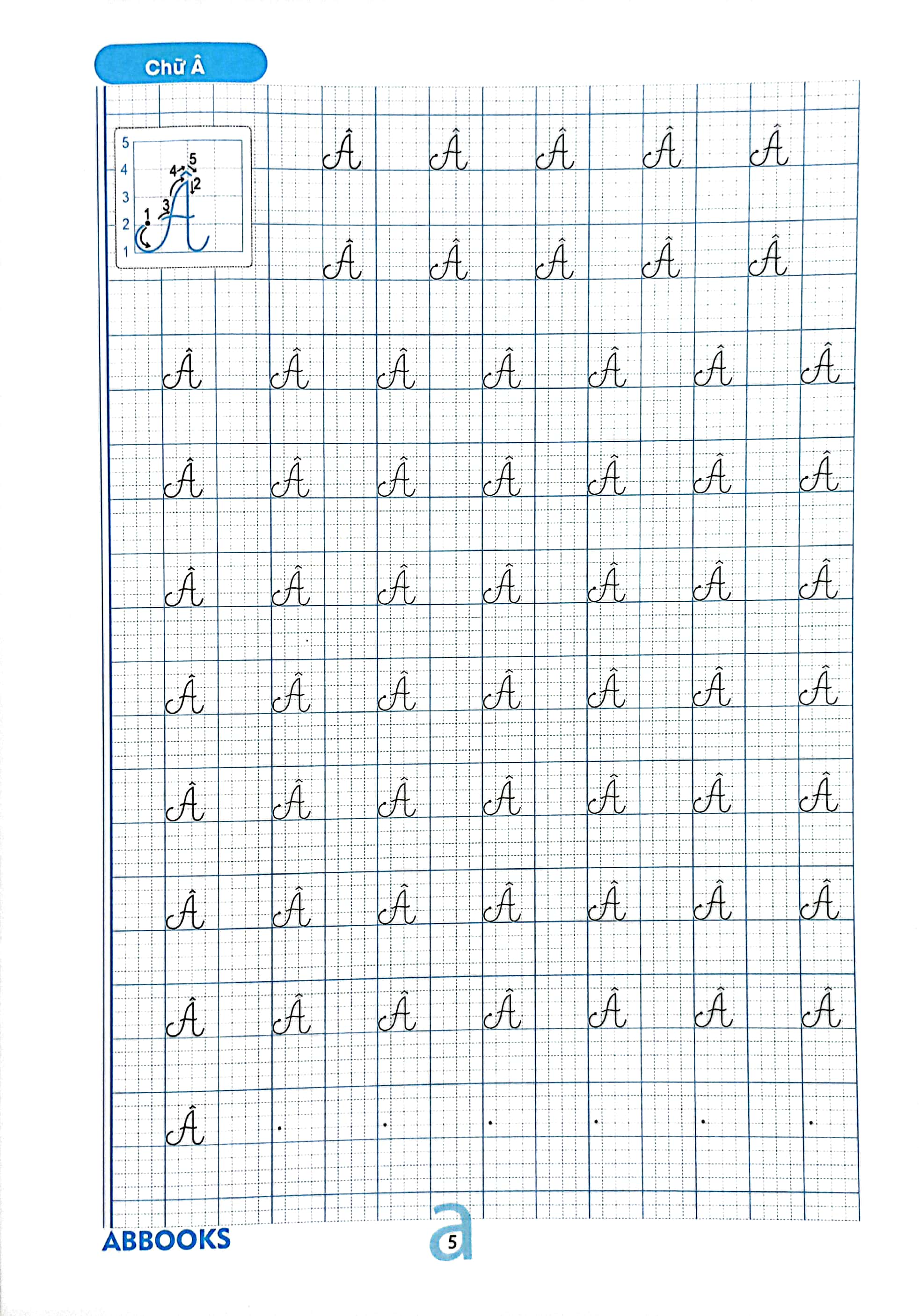 tập viết chữ cái viết hoa - Ảnh 5