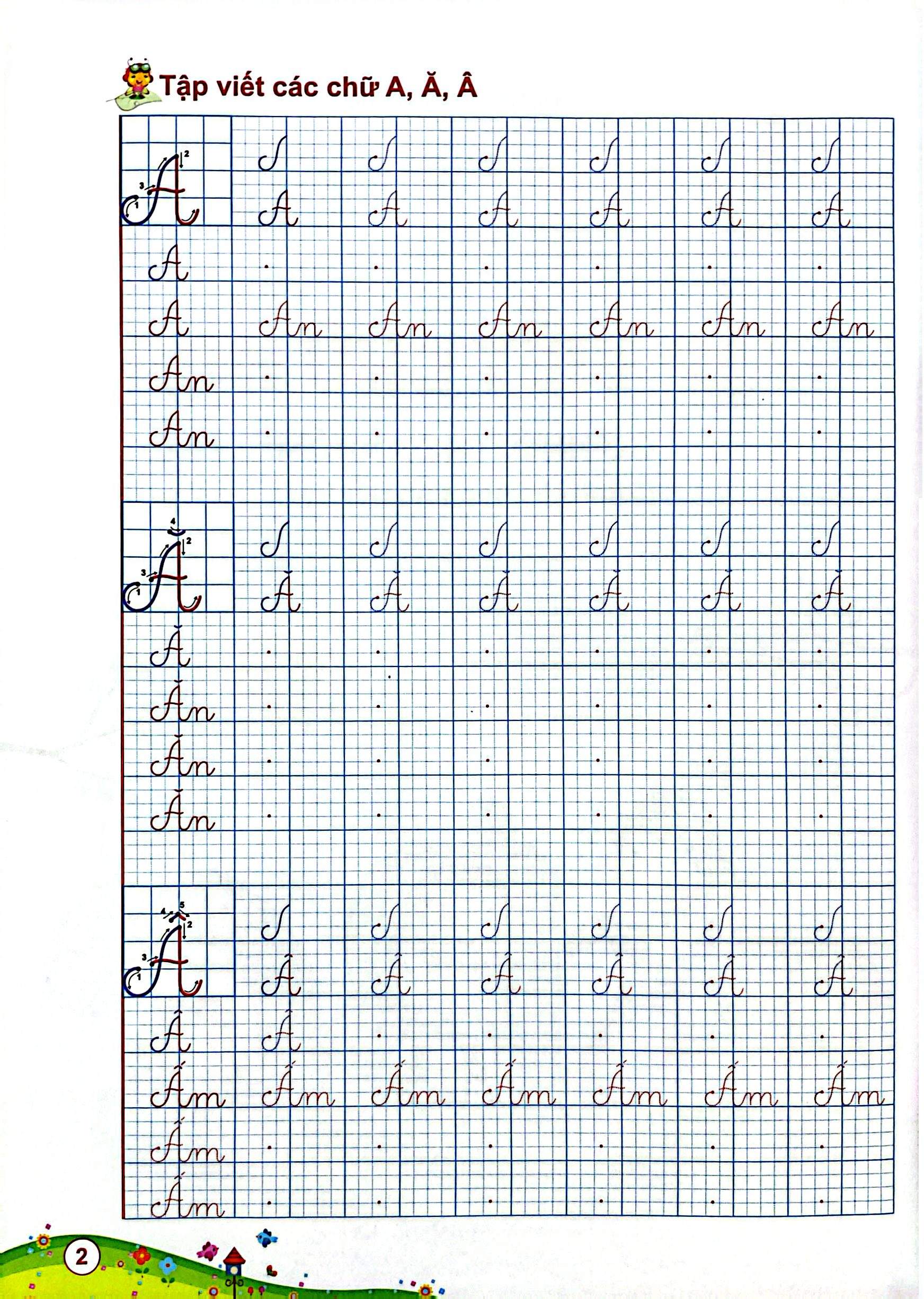 Tập Viết Chữ Hoa - Cỡ Nhỏ, Theo Nhóm - Ảnh 3