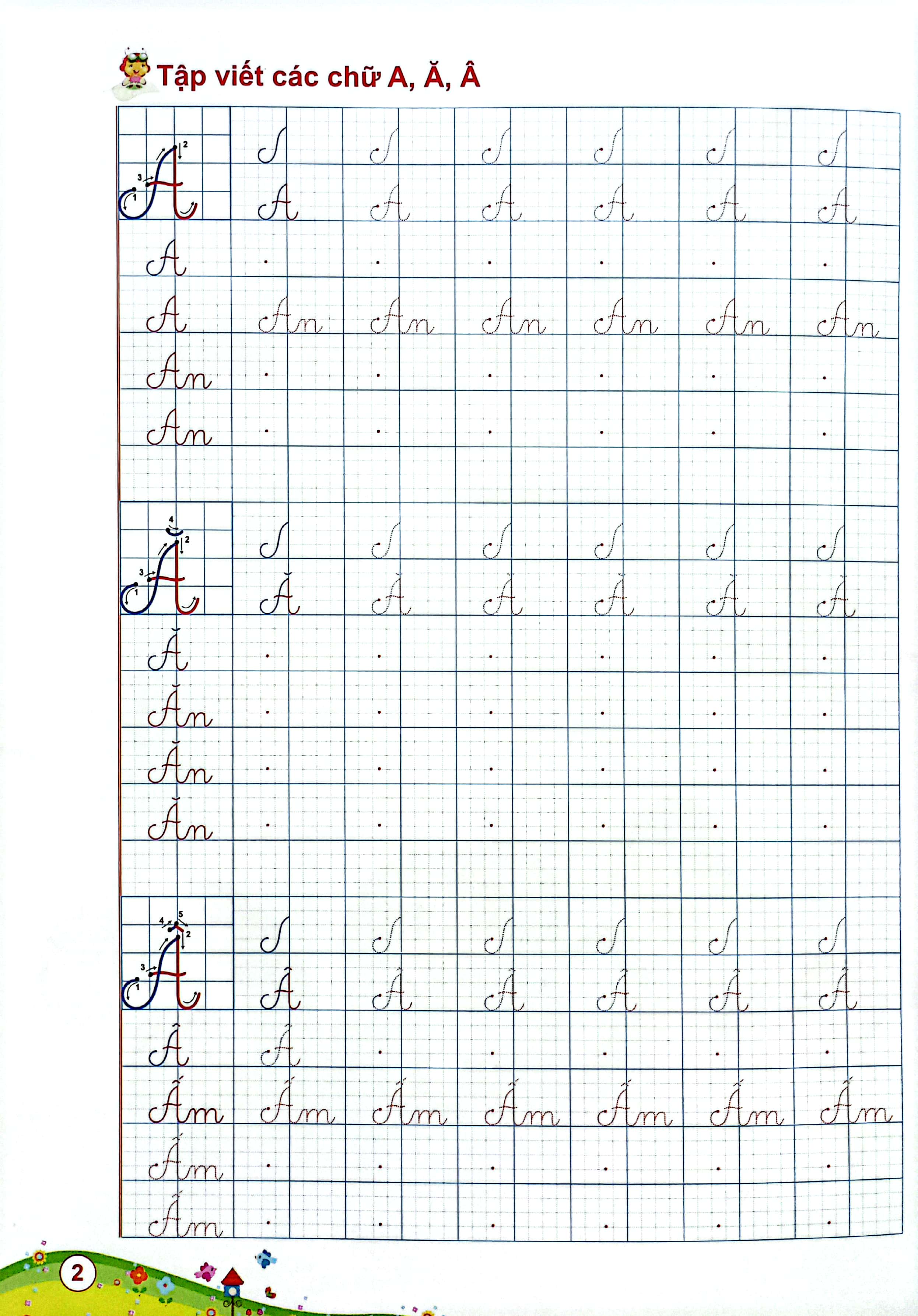tập viết chữ hoa cỡ nhỏ, theo nhóm (dành cho học sinh tiểu học)(tái bản 2023) - Ảnh 3
