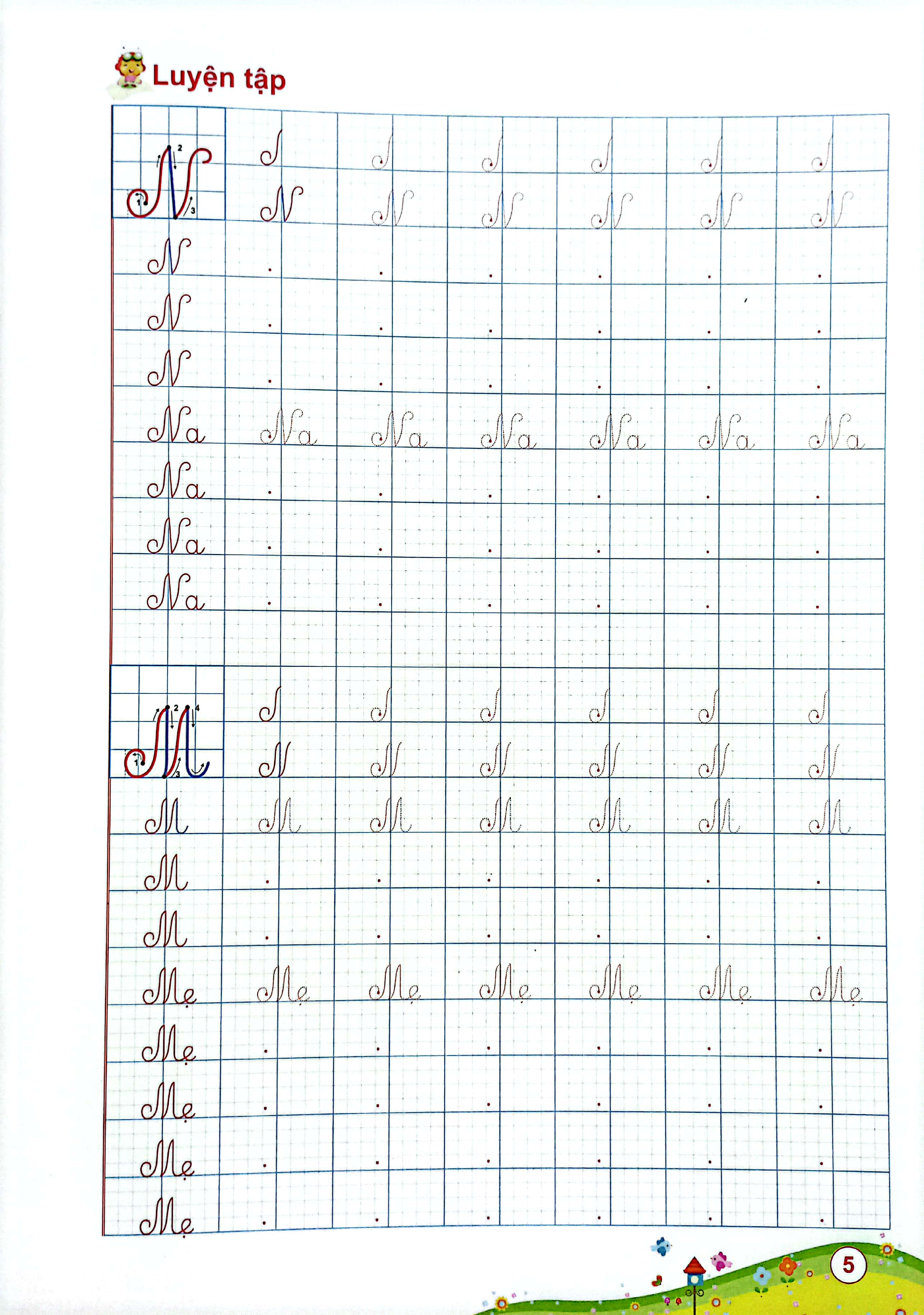 tập viết chữ hoa cỡ nhỏ, theo nhóm (dành cho học sinh tiểu học)(tái bản 2023) - Ảnh 6