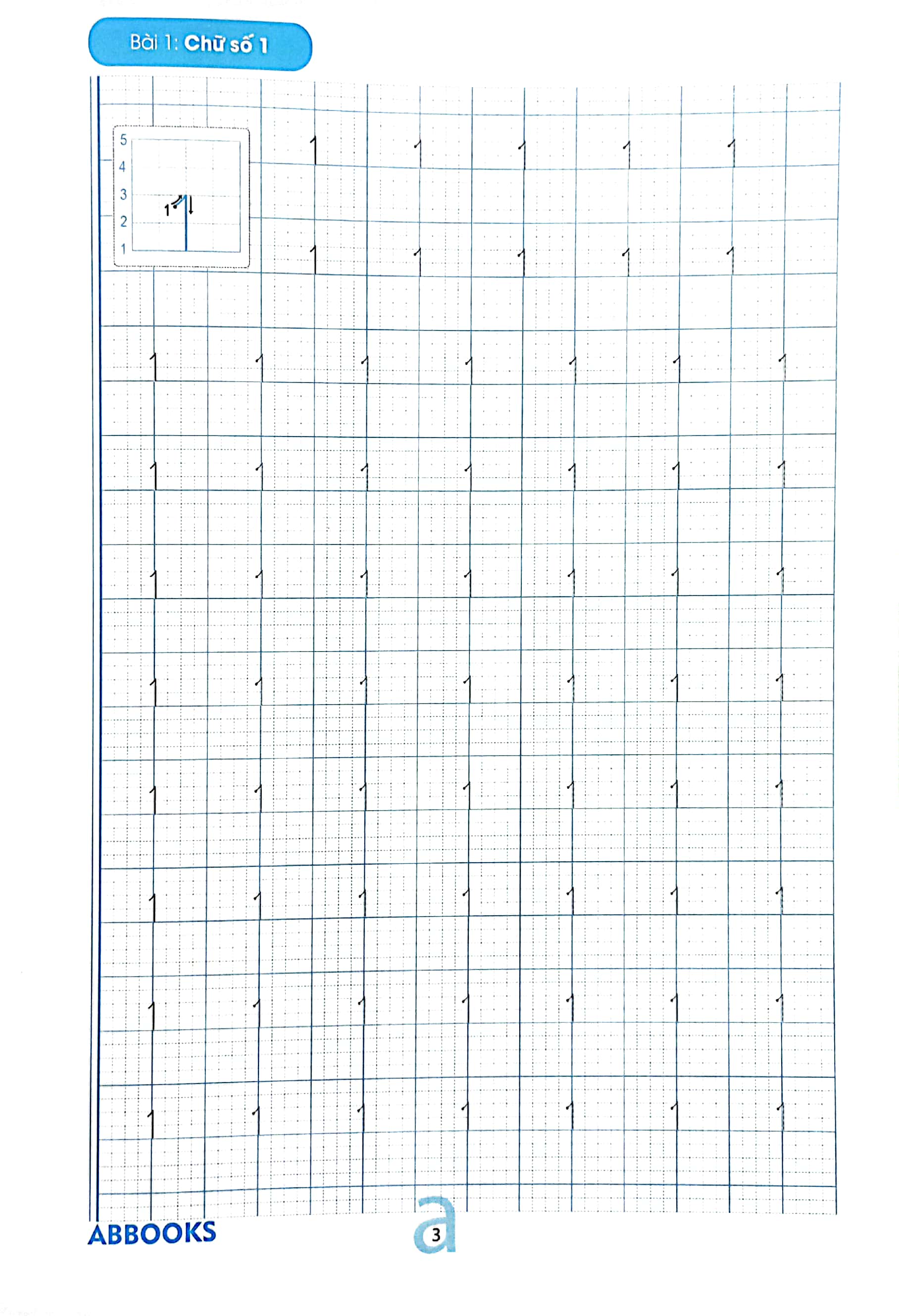 tập viết chữ số - Ảnh 3