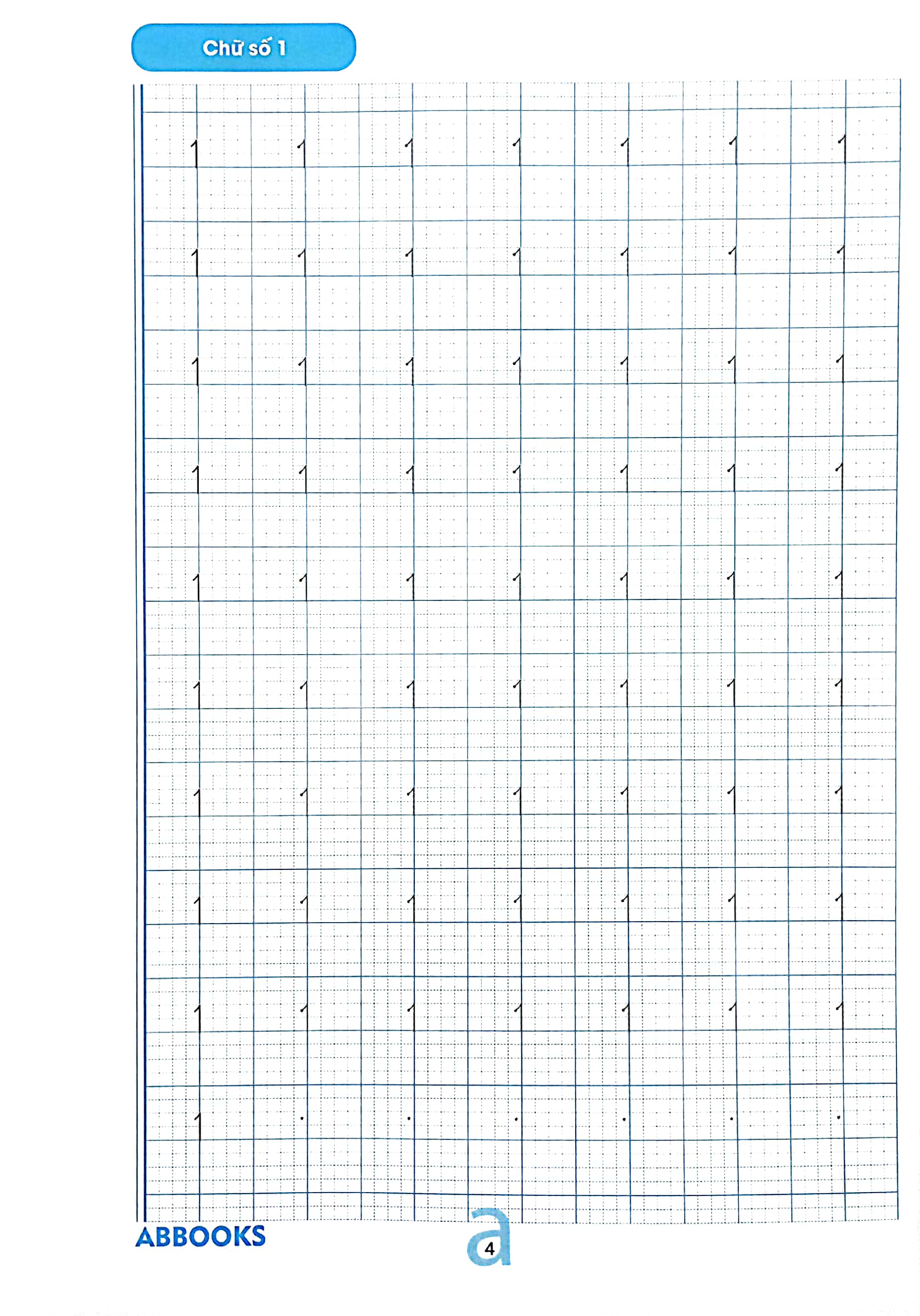 tập viết chữ số - Ảnh 4