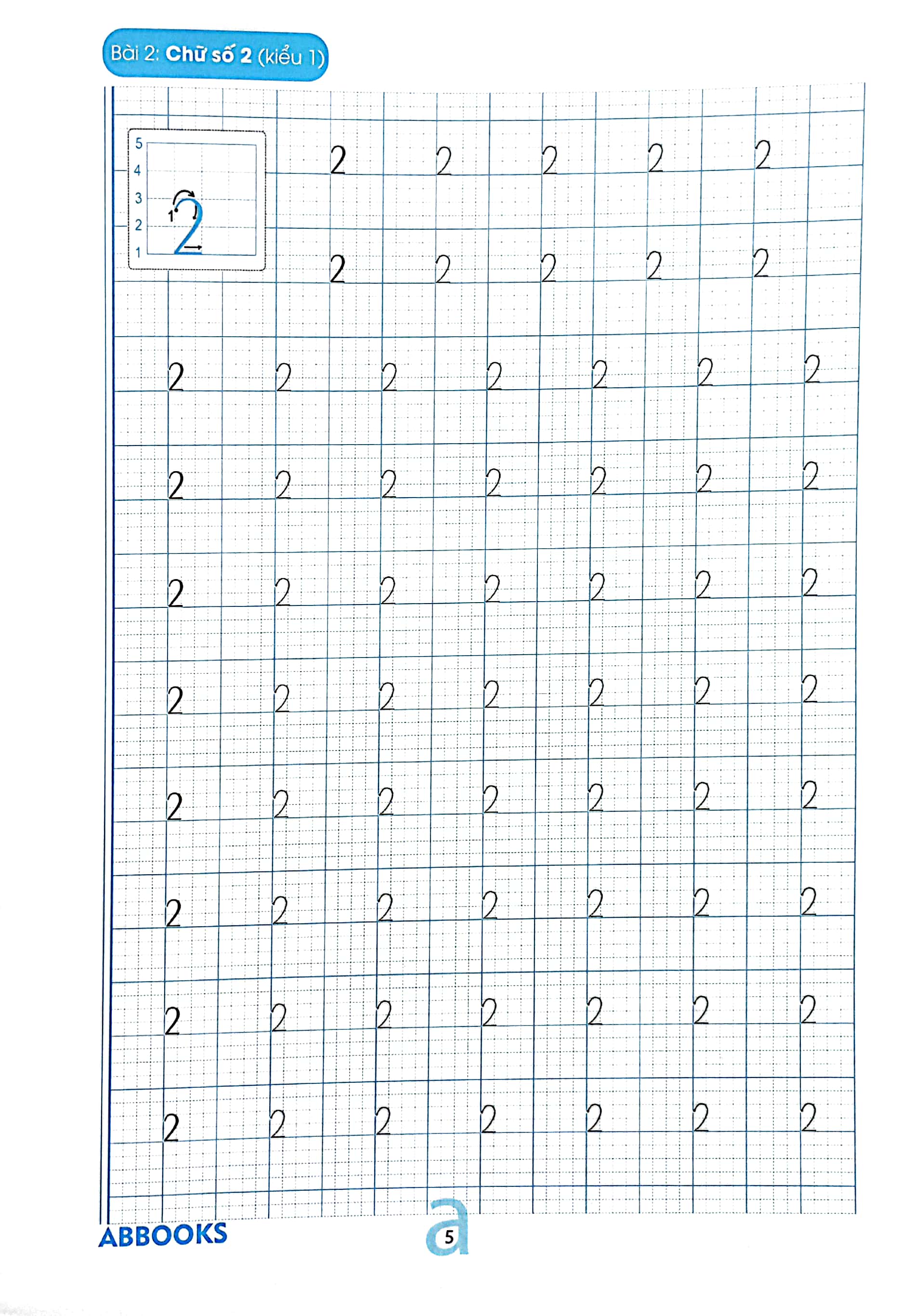tập viết chữ số - Ảnh 5