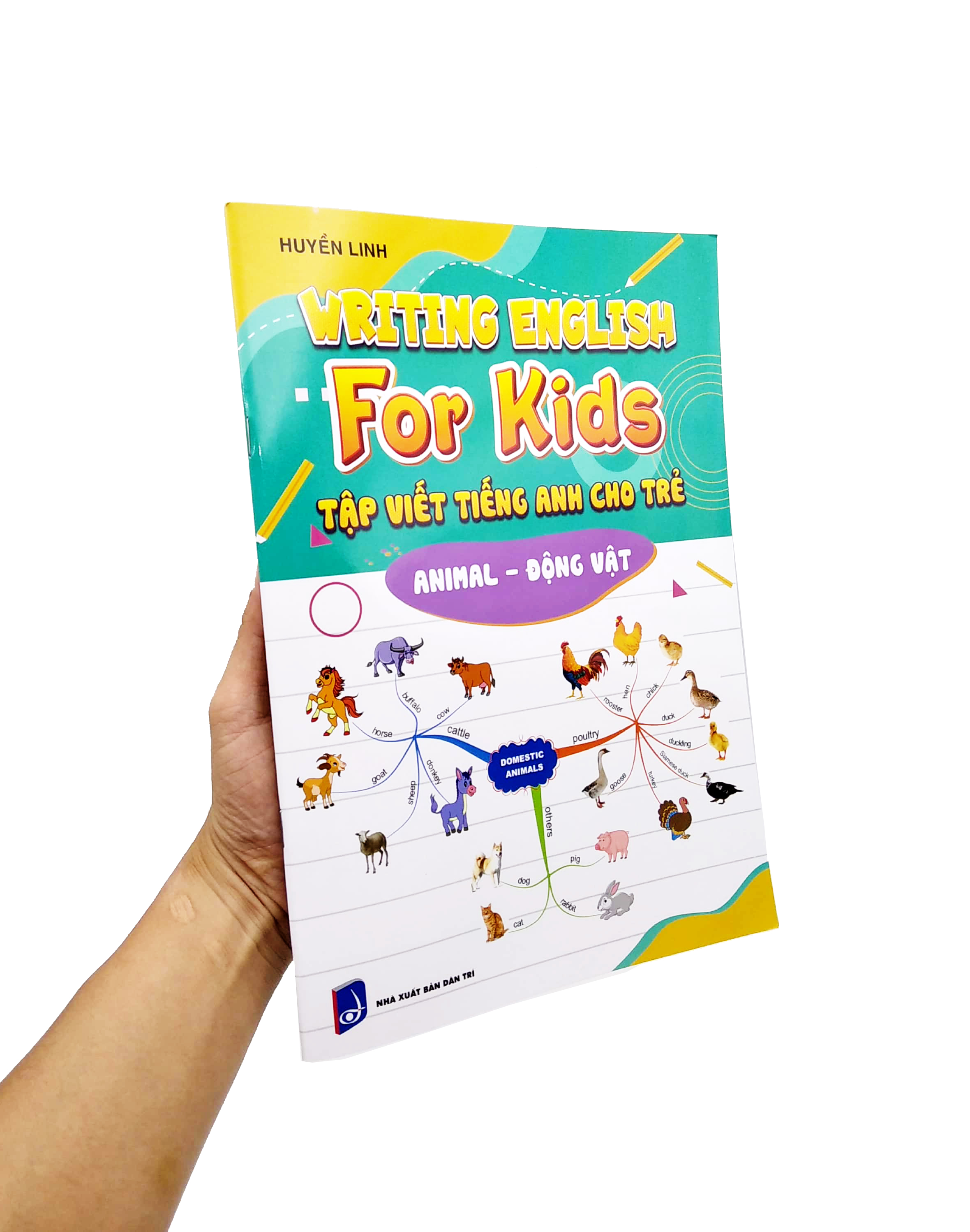 tập viết tiếng anh cho trẻ - động vật - Ảnh 7