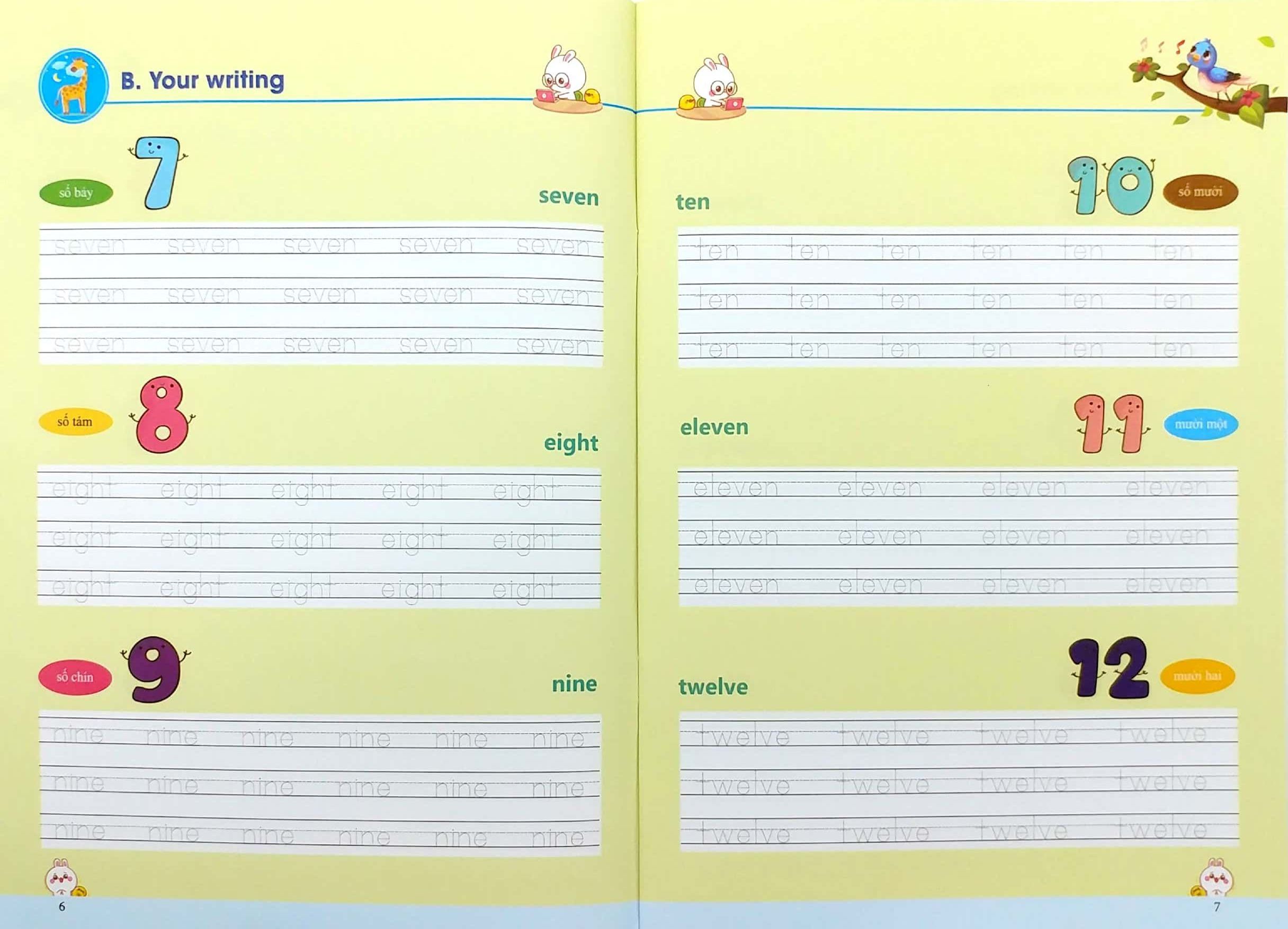 tập viết tiếng anh cho trẻ - nhận biết - Ảnh 5