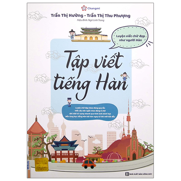 tập viết tiếng hàn - luyện viết chữ đẹp như người hàn