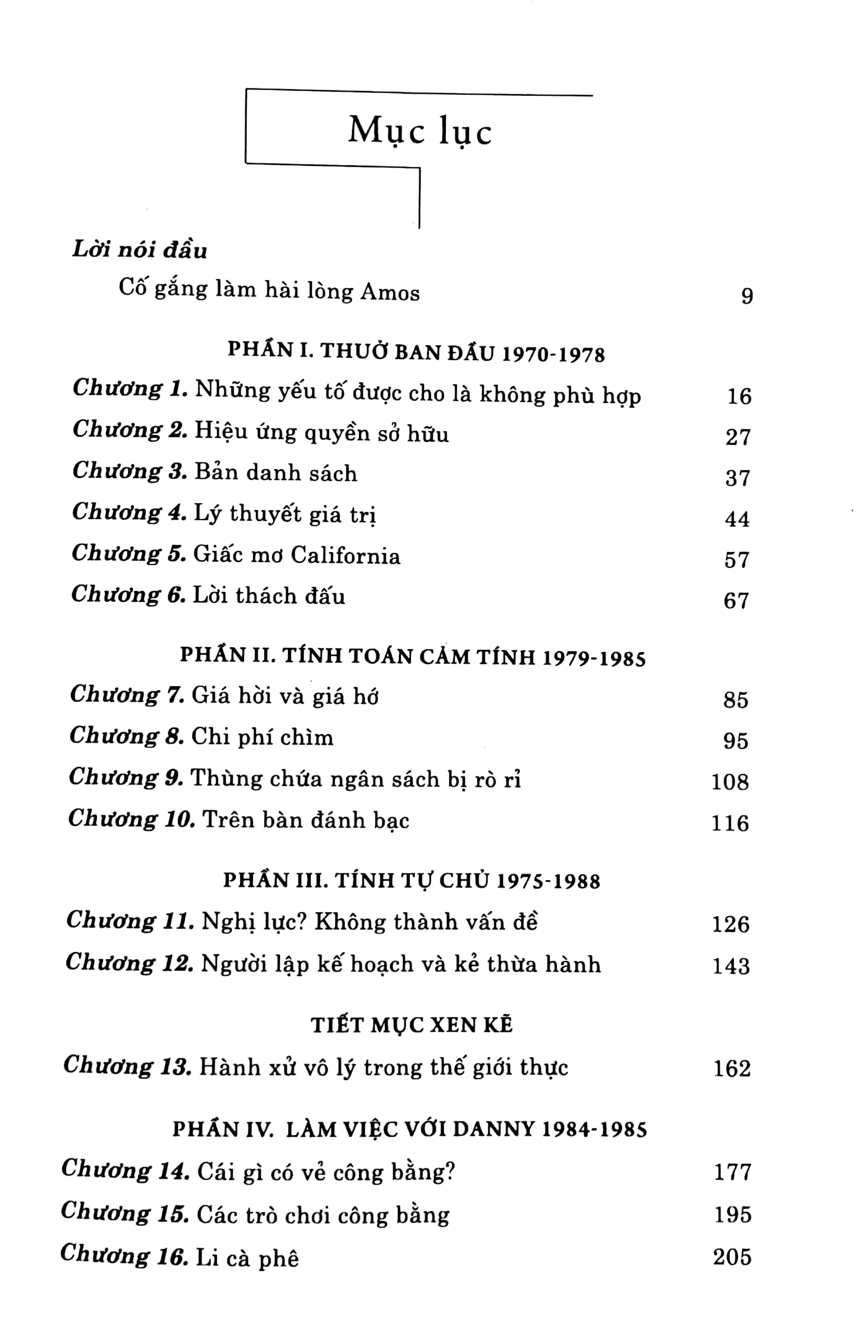 tất cả chúng ta đều hành xử cảm tính - sự hình thành kinh tế học hành vi (tái bản 2024) - Ảnh 2
