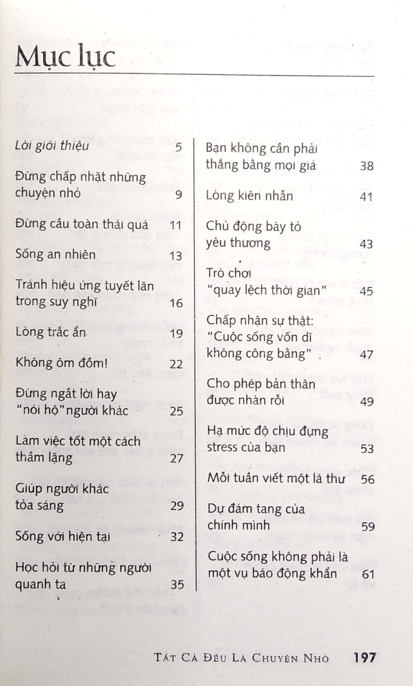 tất cả đều là chuyện nhỏ (khổ nhỏ) - tái bản 2020 - Ảnh 3