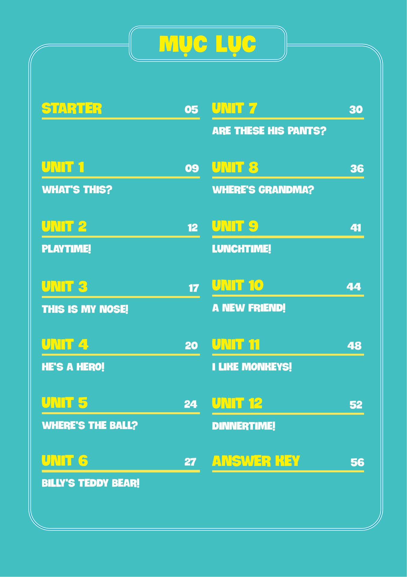 tất tần tật mẫu câu và ngữ pháp tiếng anh lớp 2 - Ảnh 5