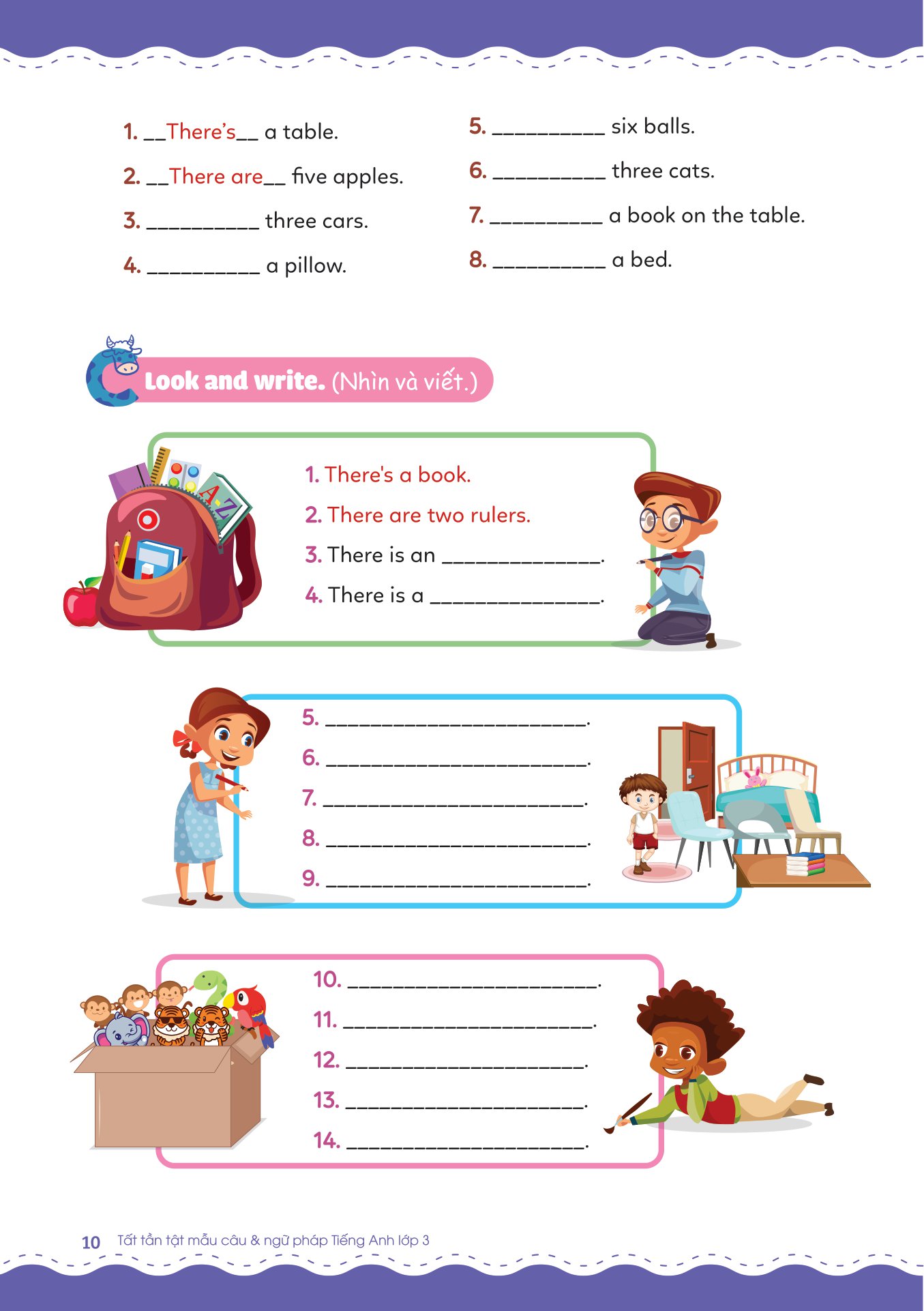 tất tần tật mẫu câu và ngữ pháp tiếng anh lớp 3 - Ảnh 8