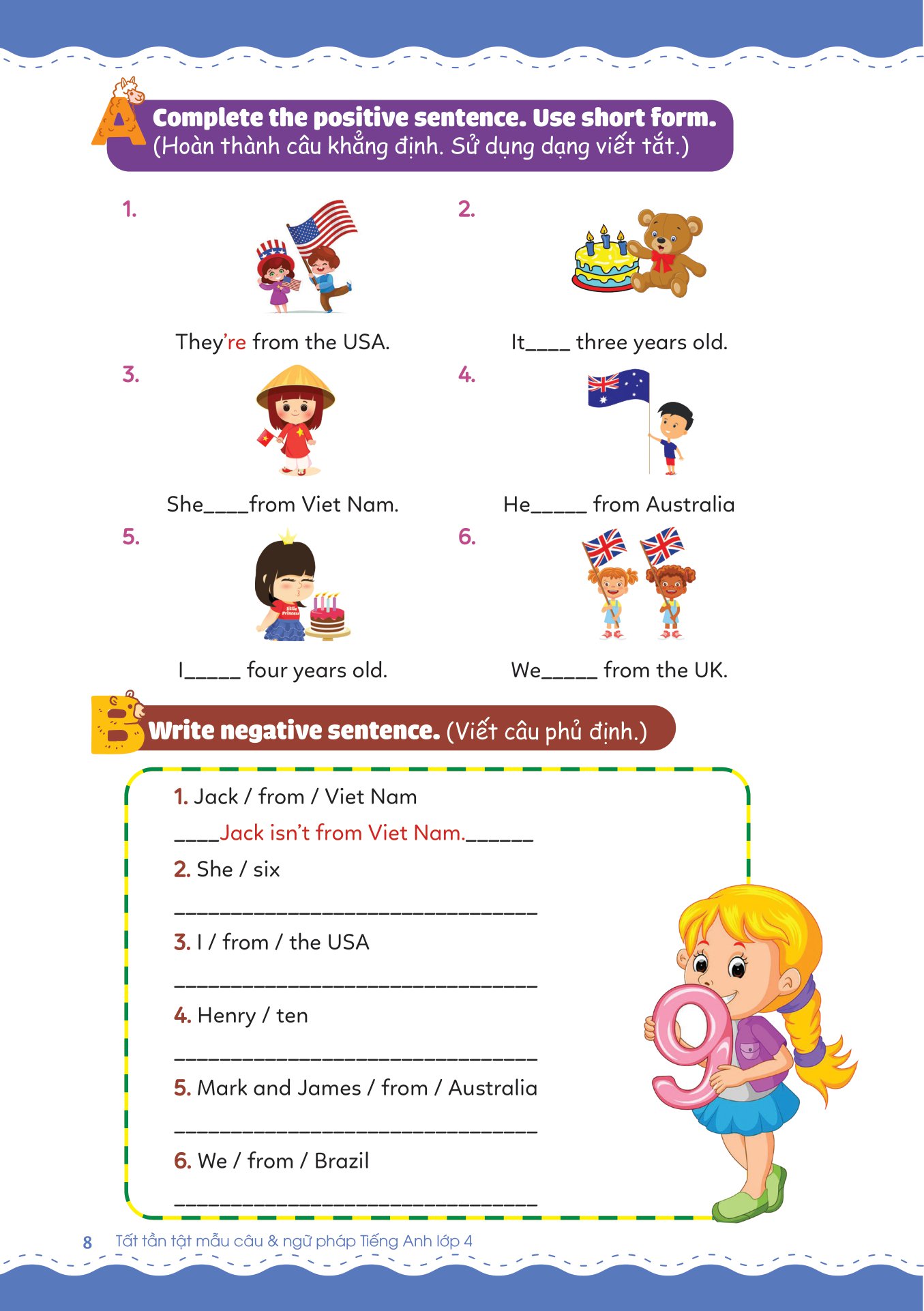 tất tần tật mẫu câu và ngữ pháp tiếng anh lớp 4 - Ảnh 7