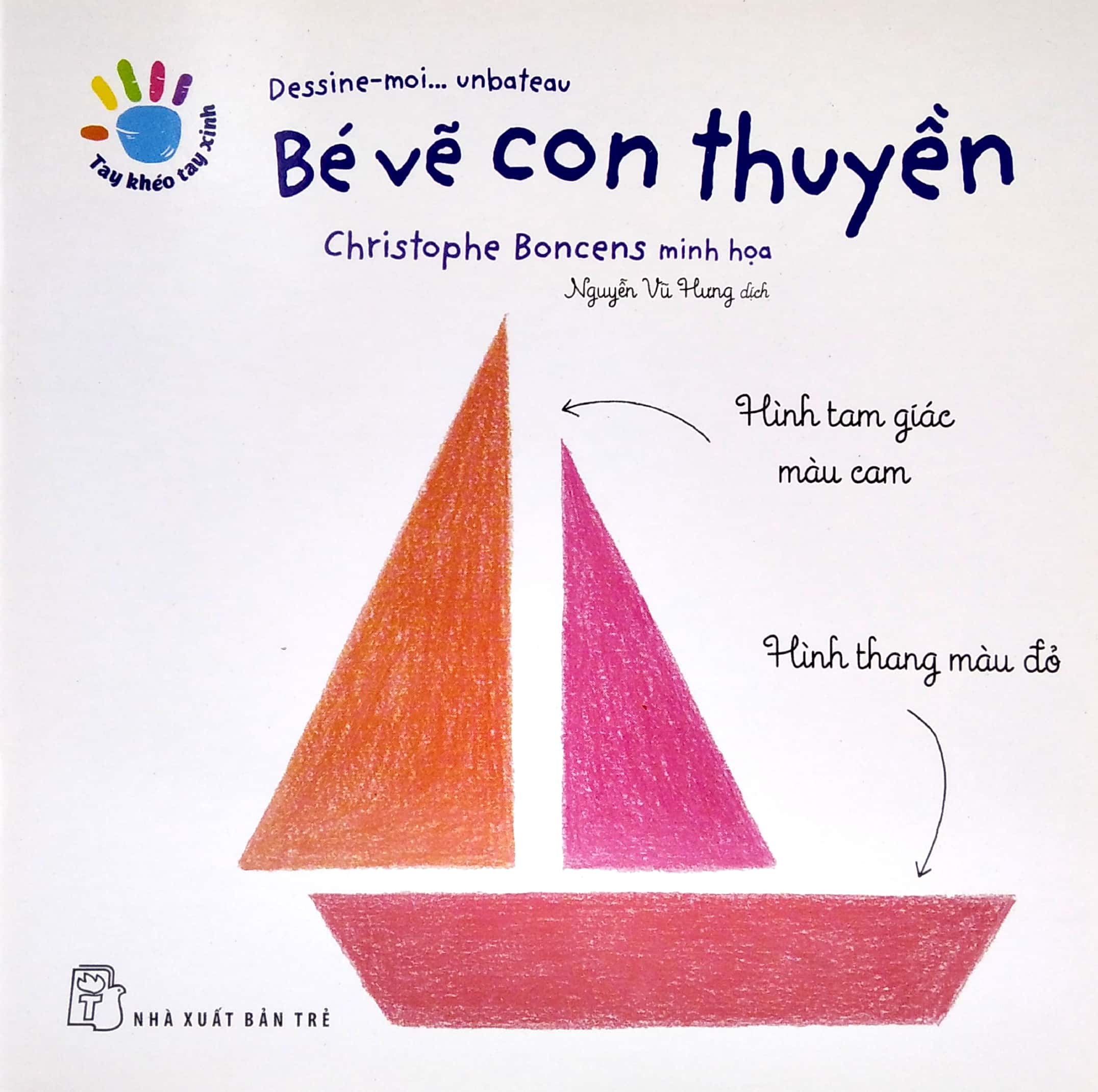 tay khéo tay xinh - bé vẽ con thuyền - Ảnh 2