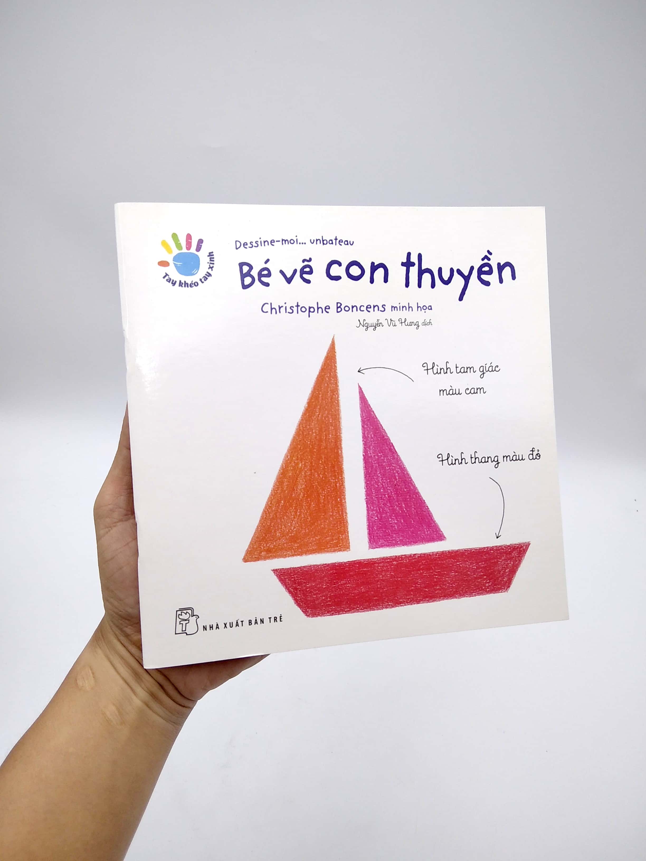tay khéo tay xinh - bé vẽ con thuyền - Ảnh 7