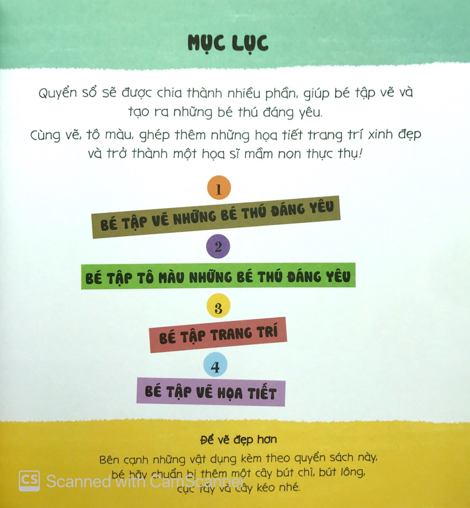 tay khéo tay xinh - bé vẽ thú non (sách in mực thiên nhiên) - Ảnh 4