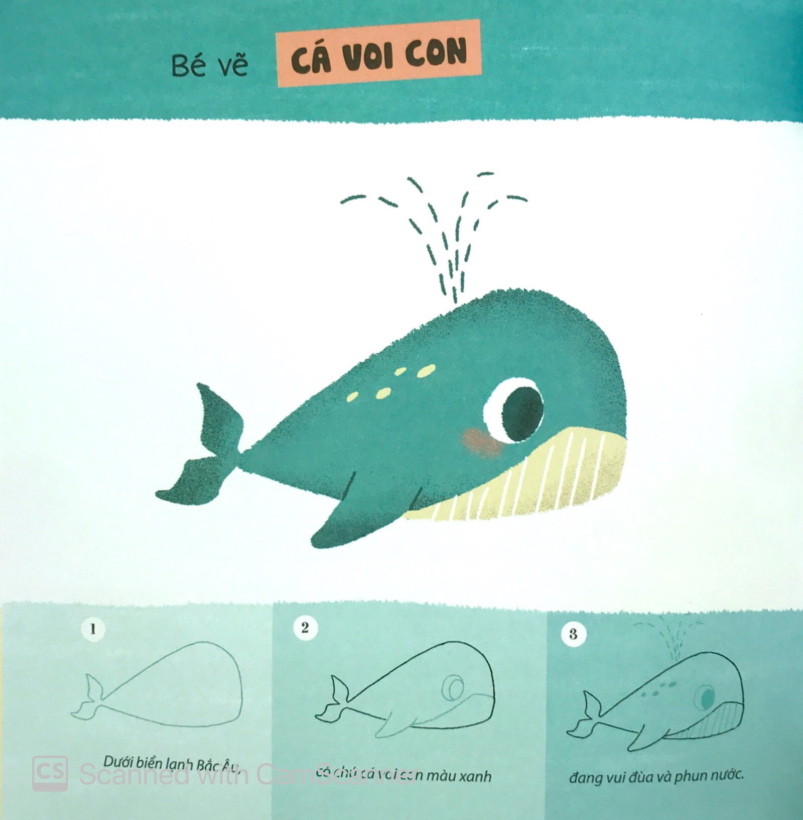 tay khéo tay xinh - bé vẽ thú non (sách in mực thiên nhiên) - Ảnh 8