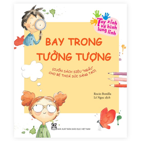 tay xinh vẽ hình lung linh - bay trong tưởng tượng - Ảnh 2