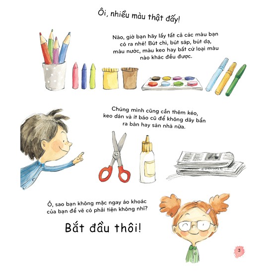 tay xinh vẽ hình lung linh - bay trong tưởng tượng - Ảnh 4